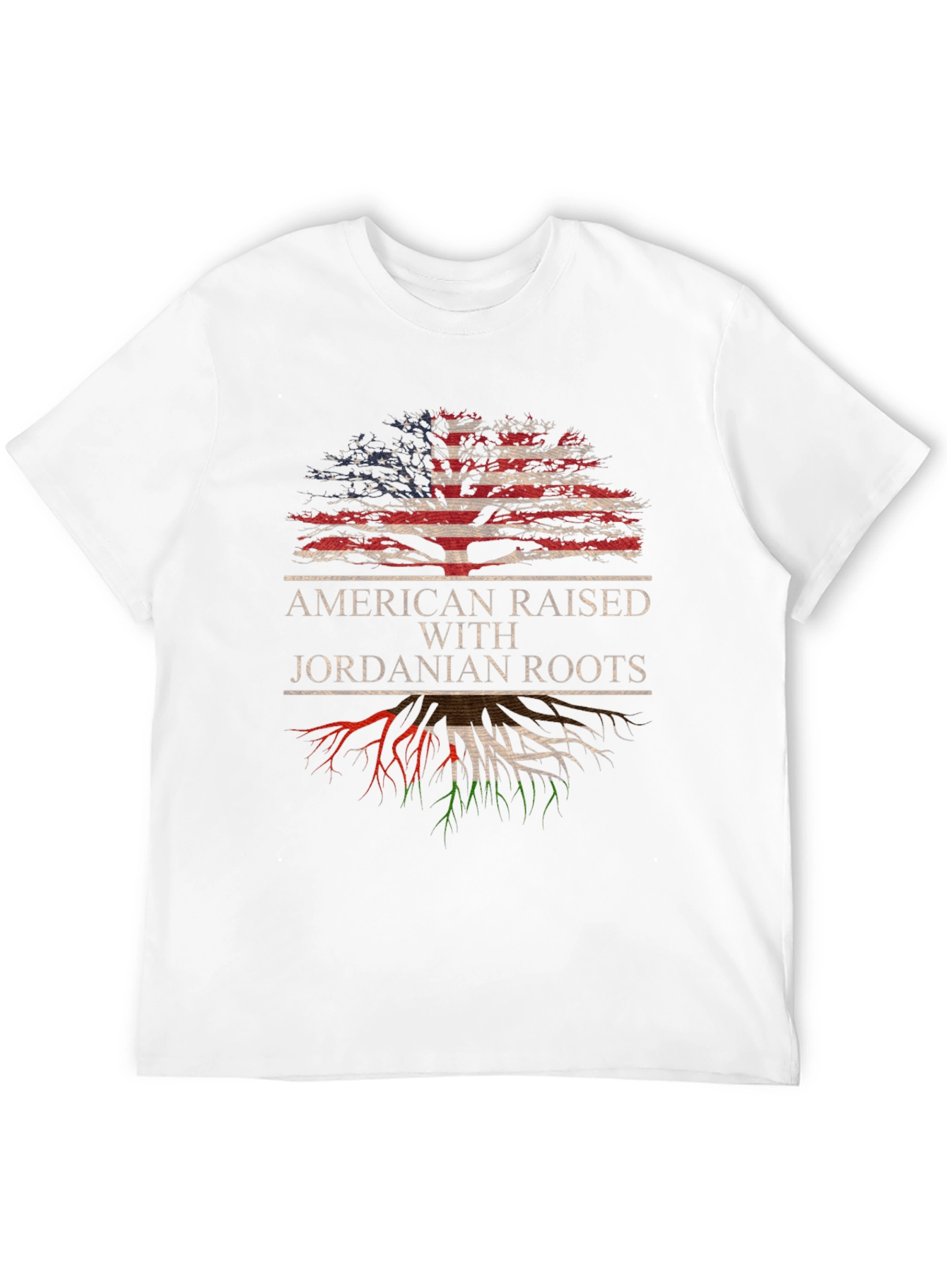 American Raised Jordanian Roots T-Shirt