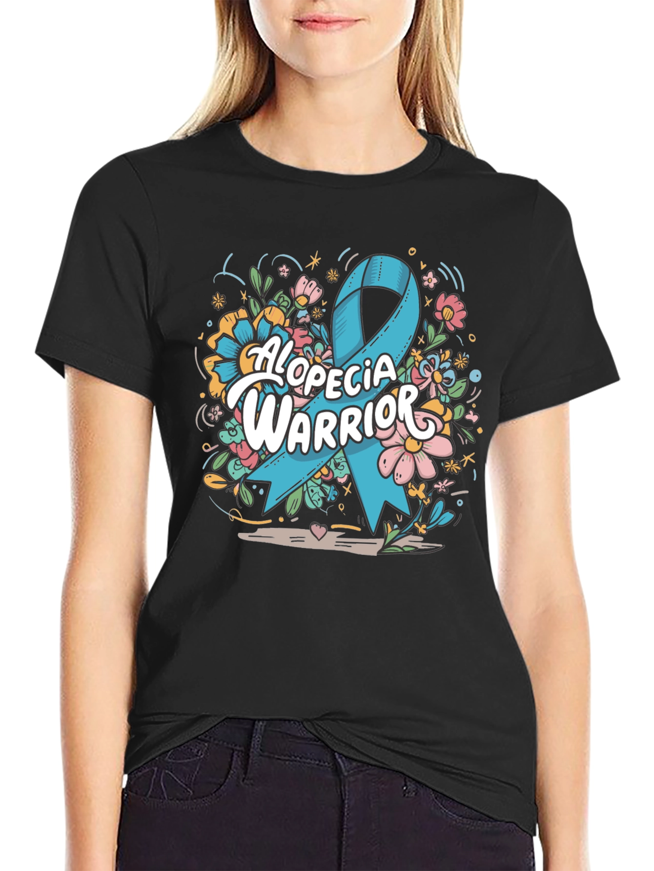 Alopecia Warrior Awareness T-Shirt - Unisex Design