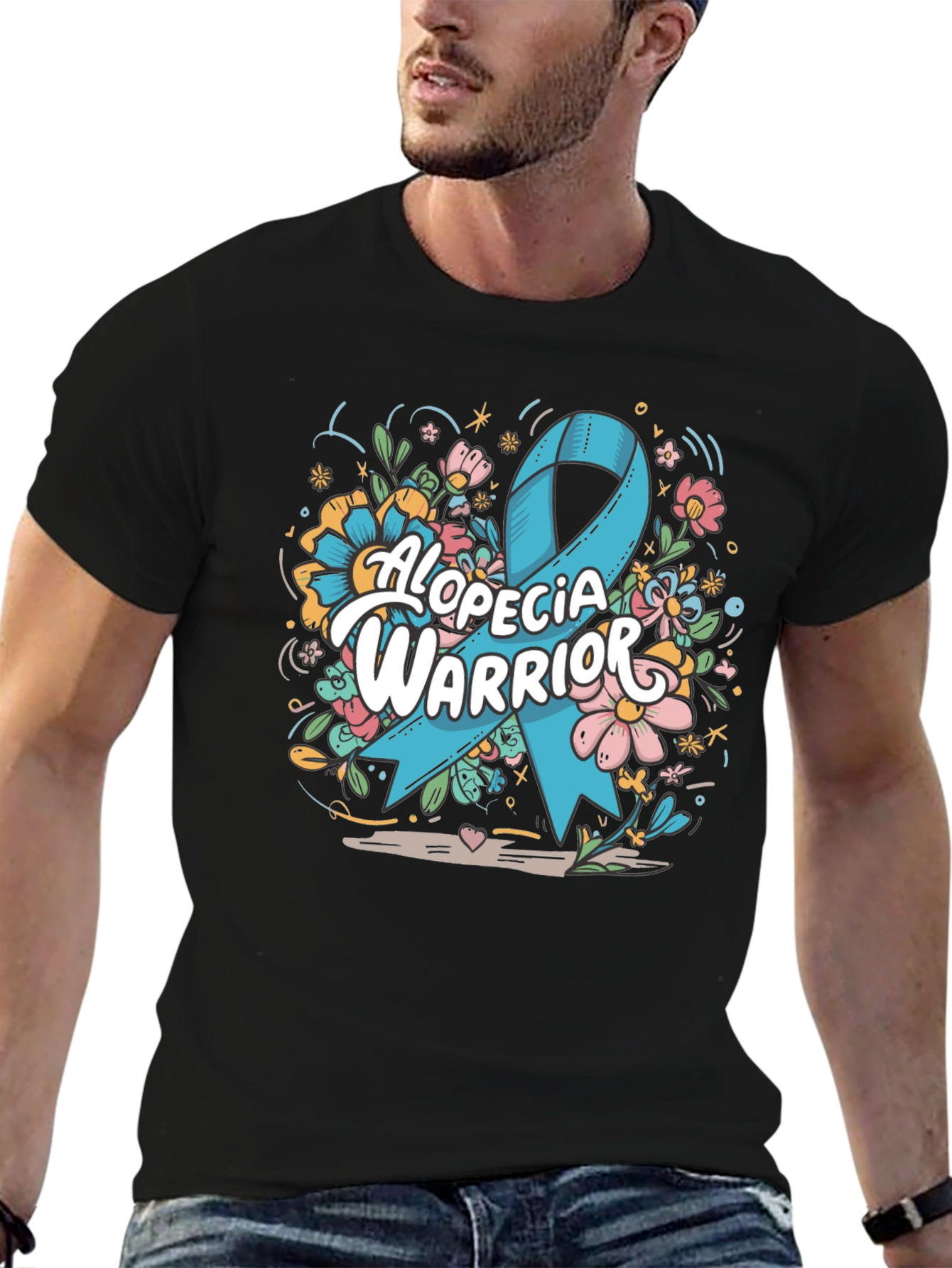 Alopecia Warrior Awareness T-Shirt - Unisex Design