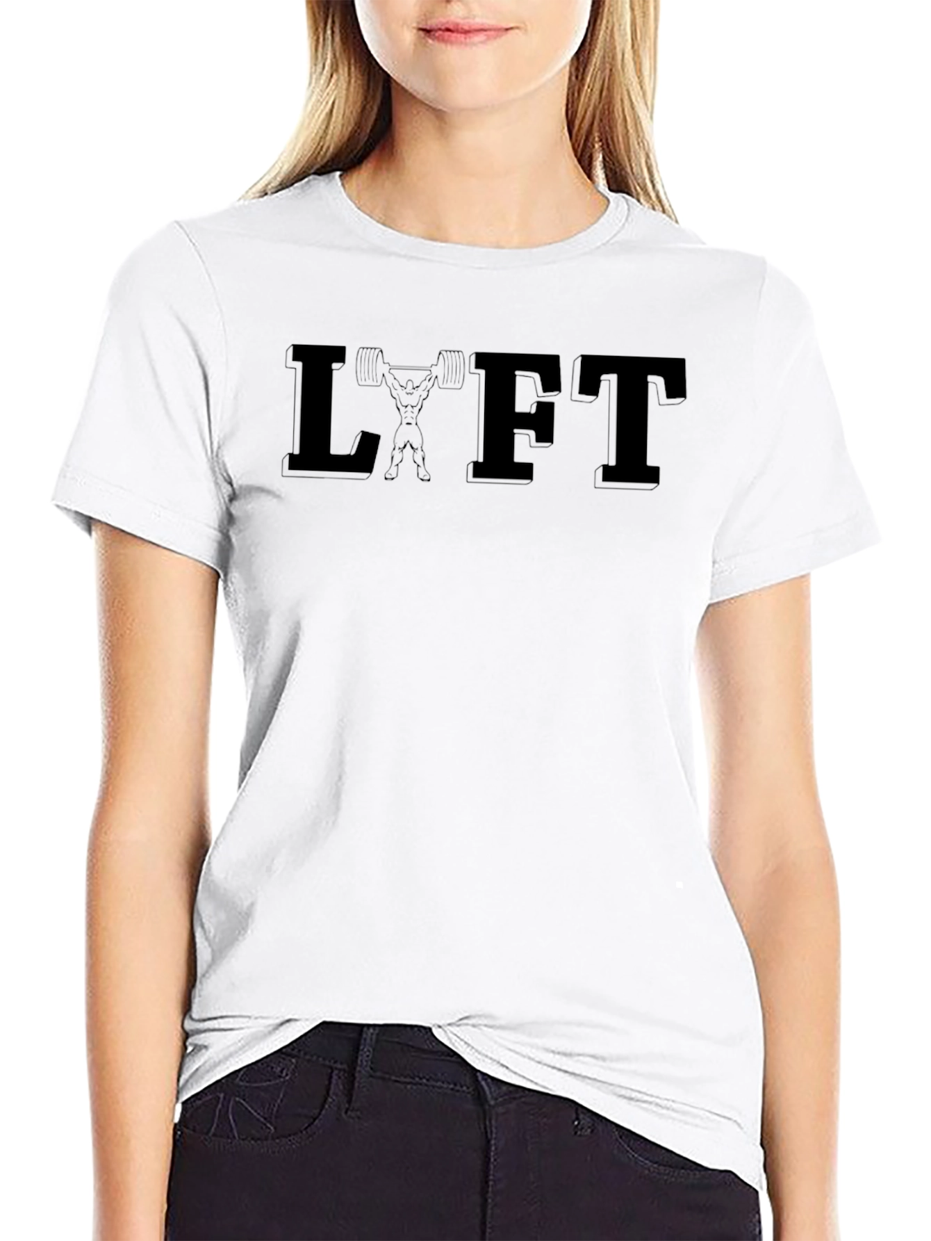Lift Graphic Tee - Black Gym Wear