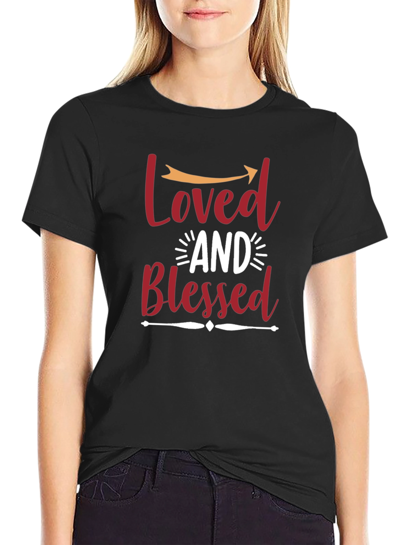 Loved and Blessed Graphic T-Shirt