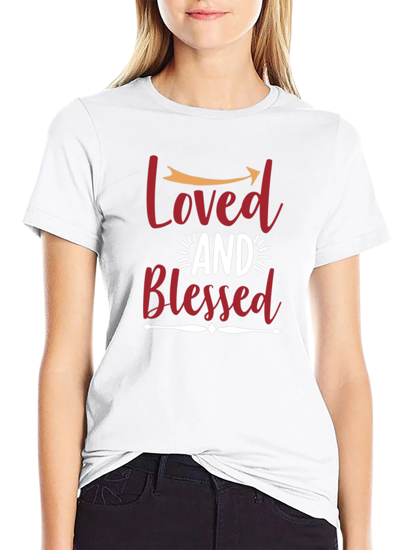 Loved and Blessed Graphic T-Shirt