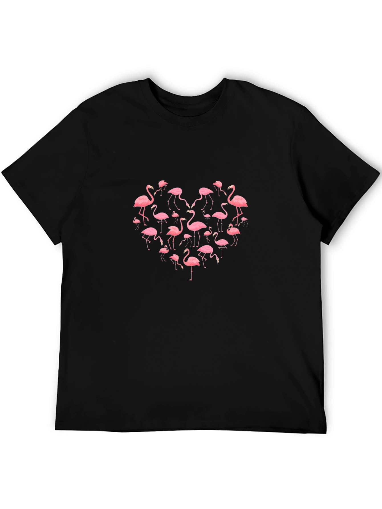 Flamingo Heart Graphic Tee