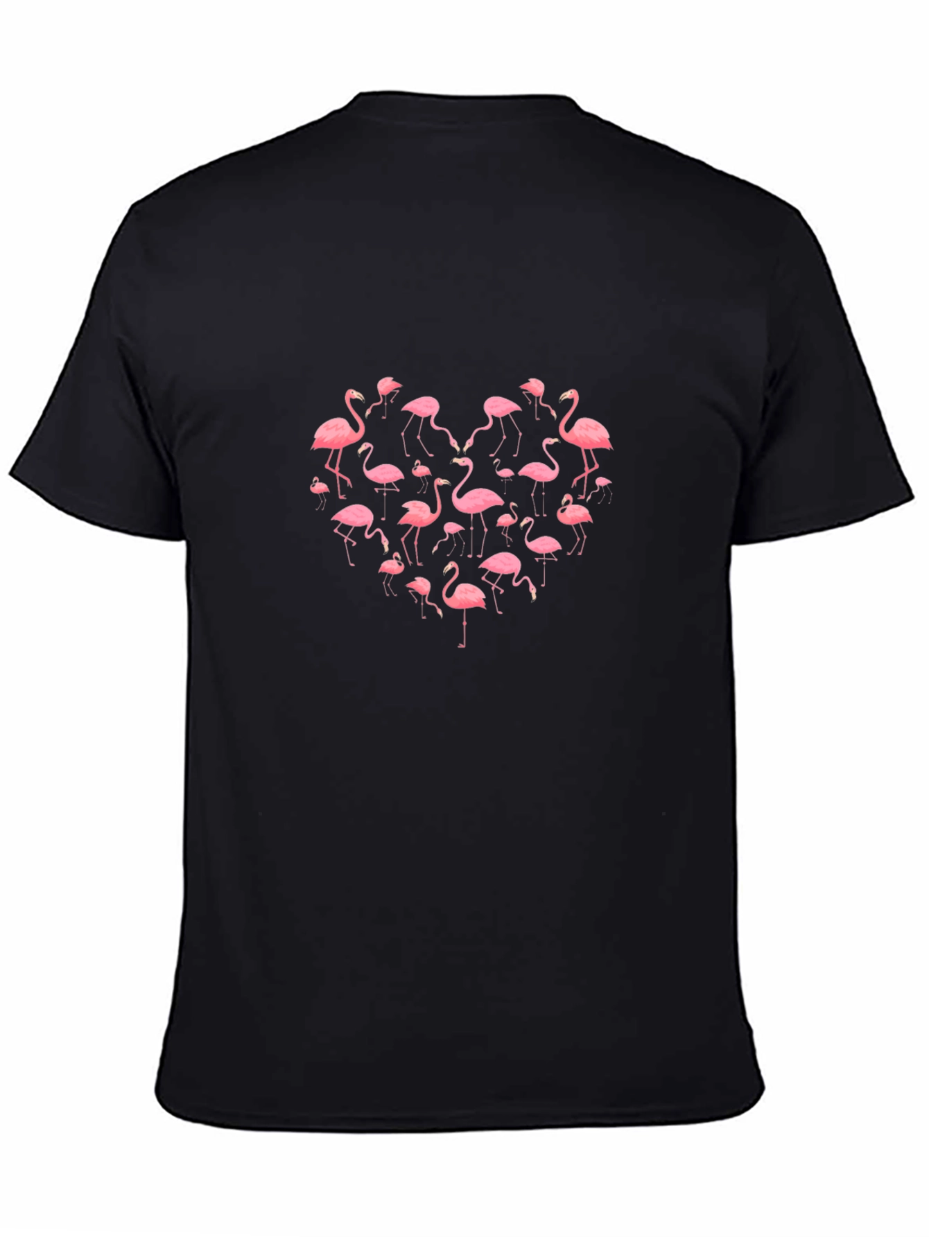 Flamingo Heart Graphic Tee