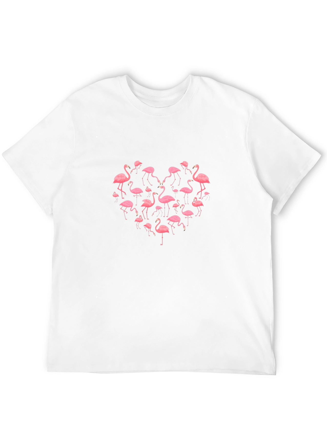 Flamingo Heart Graphic Tee