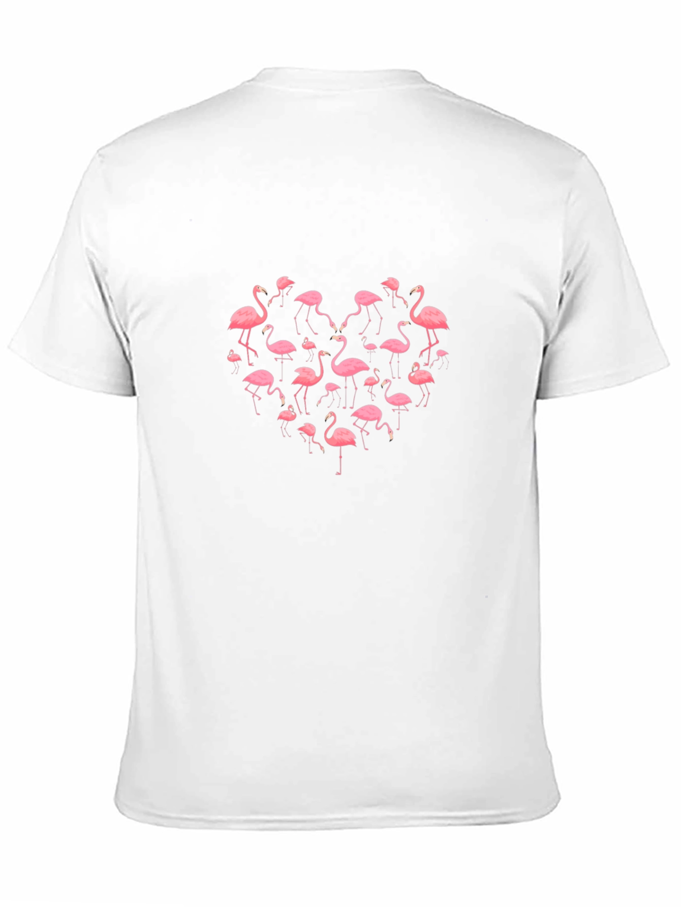 Flamingo Heart Graphic Tee