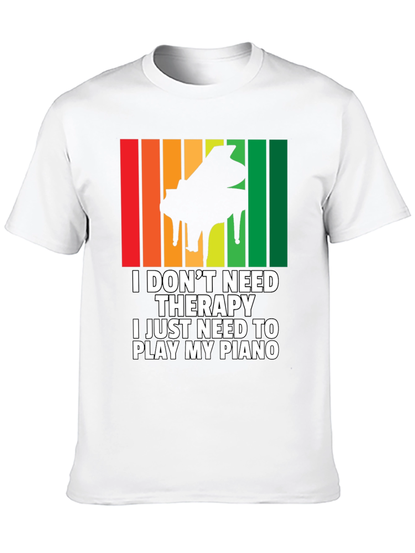 Piano T-Shirt - Therapy Alternative
