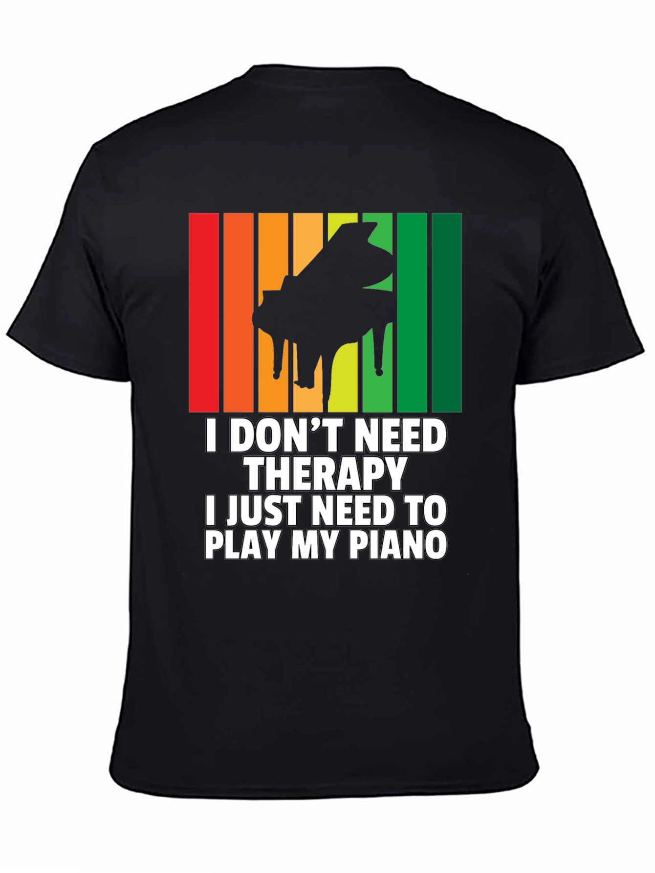 Piano T-Shirt - Therapy Alternative