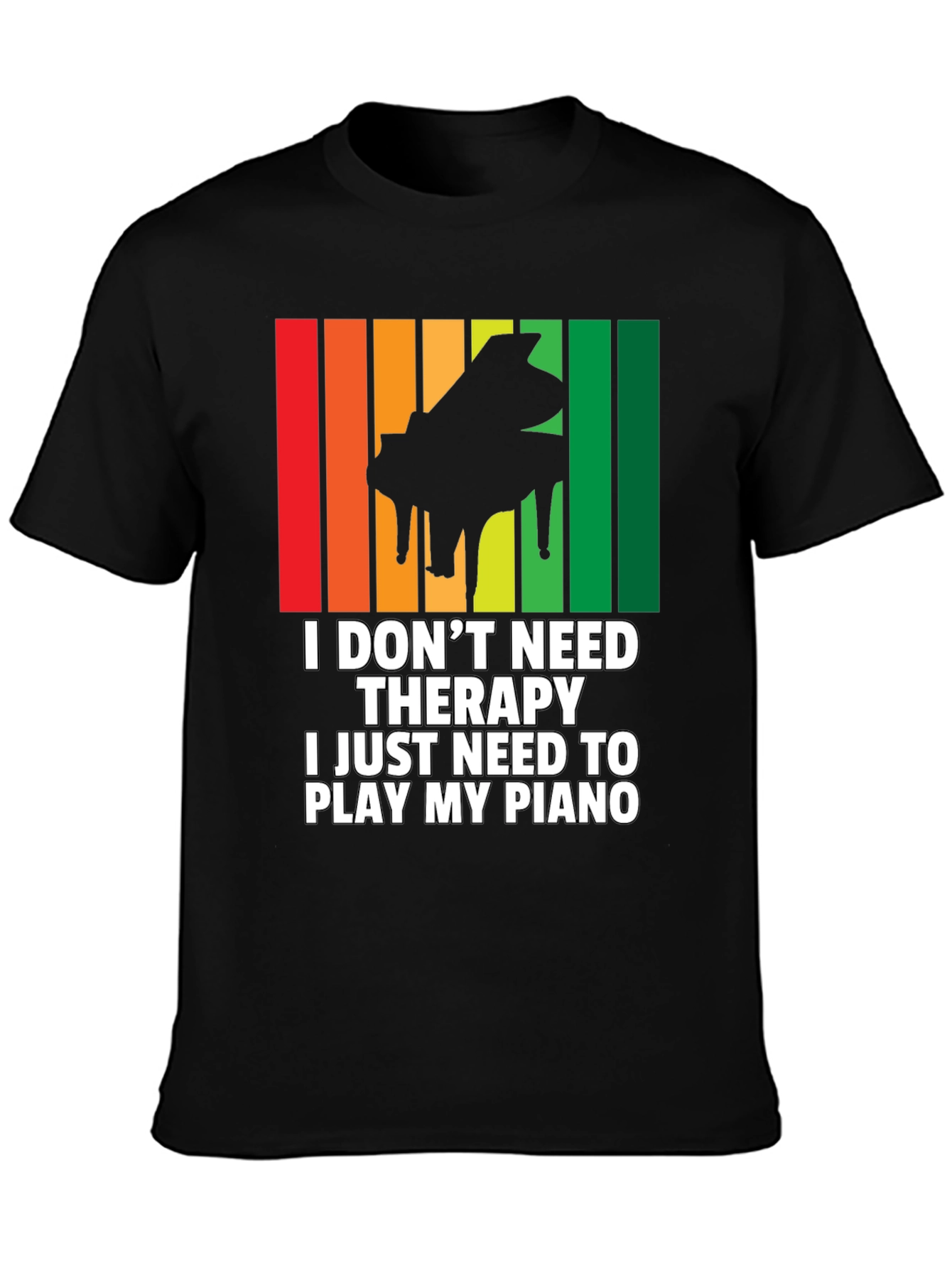 Piano T-Shirt - Therapy Alternative