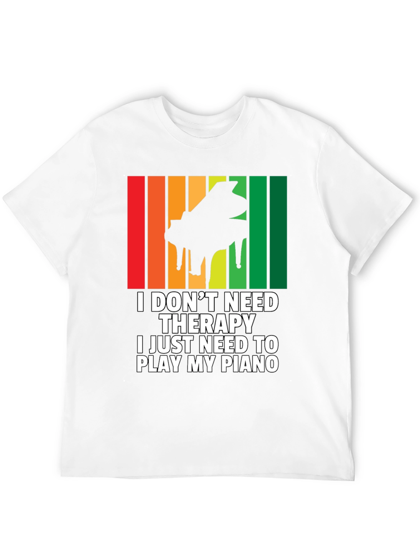 Piano T-Shirt - Therapy Alternative