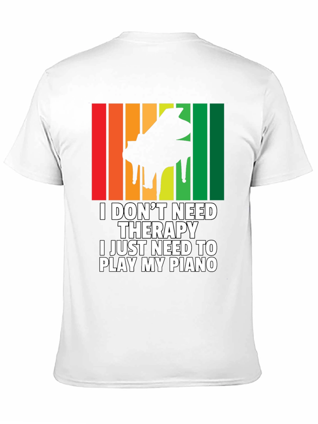 Piano T-Shirt - Therapy Alternative