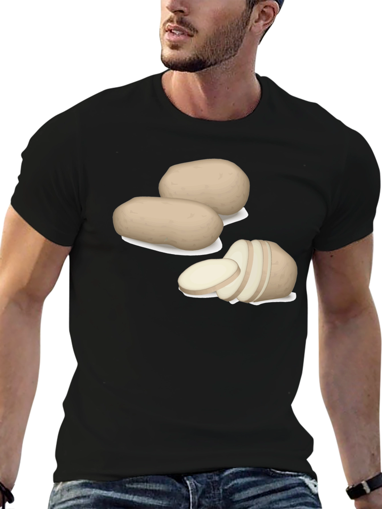 Potato Graphic Tee - Funny Foodie Shirt