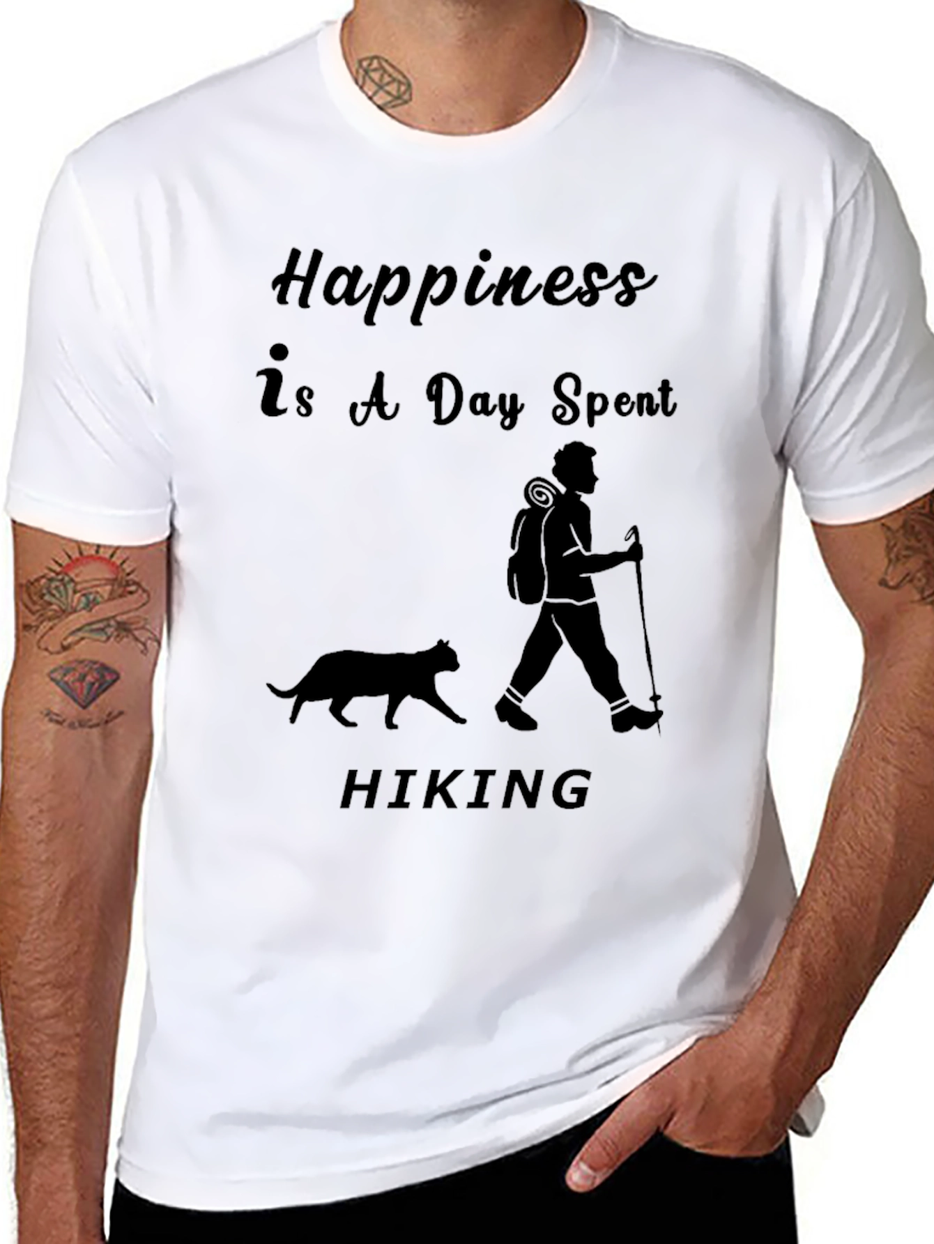 Happiness is Hiking T-Shirt