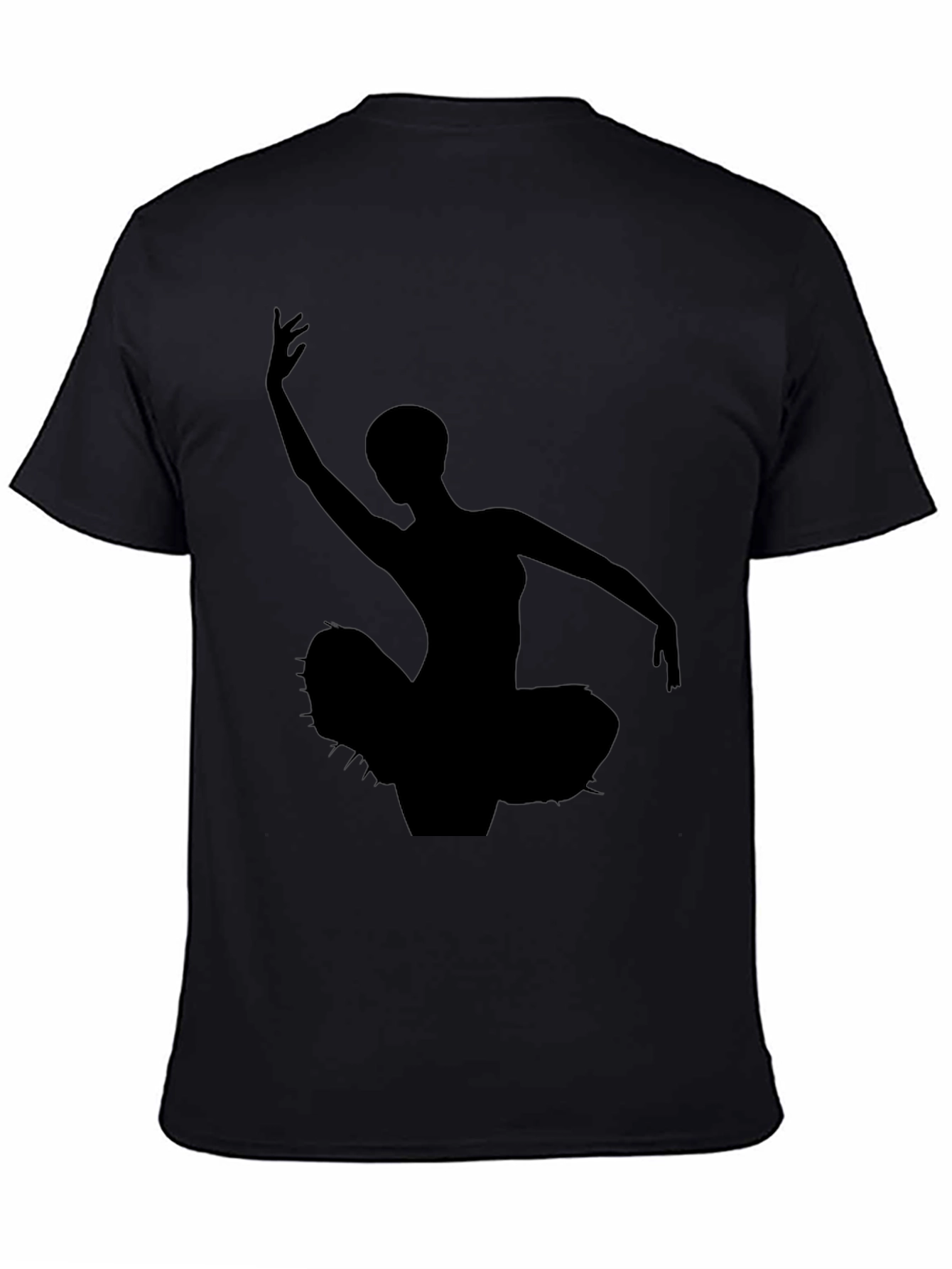 Ballerina Graphic T-Shirt - Black