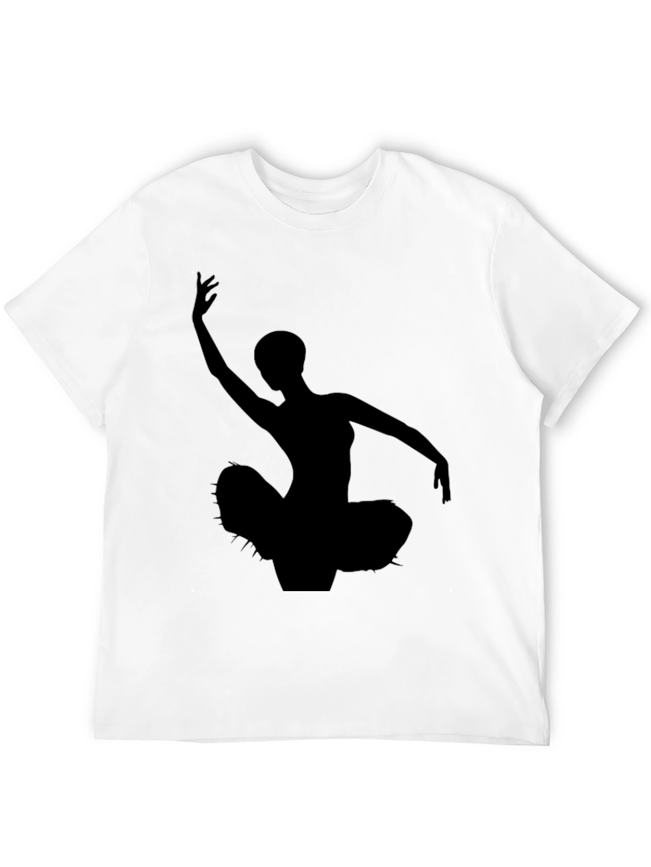 Ballerina Graphic T-Shirt - Black