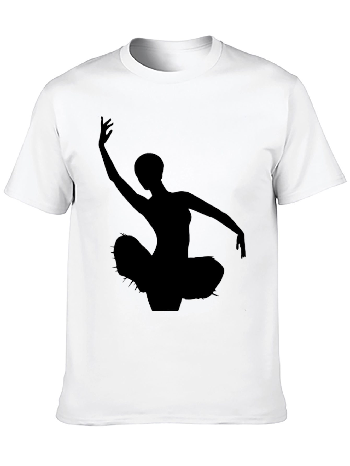 Ballerina Graphic T-Shirt - Black