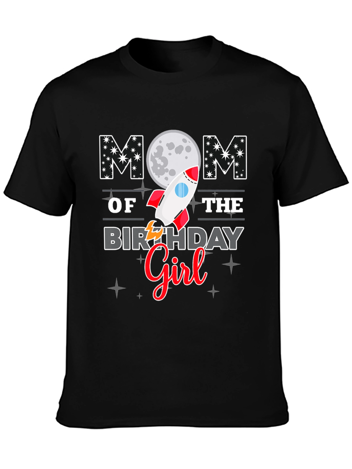 Mom of the Birthday Girl Graphic Tee