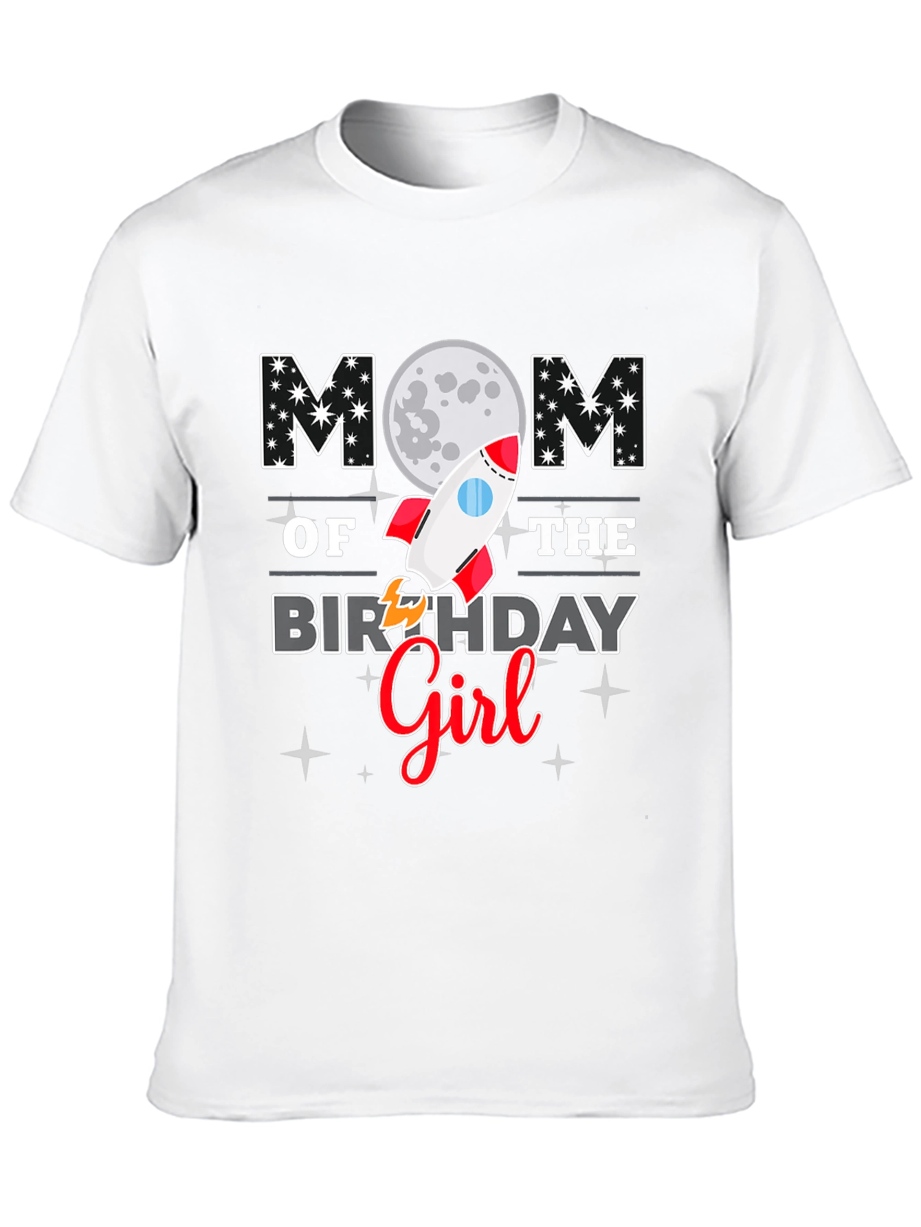 Mom of the Birthday Girl Graphic Tee