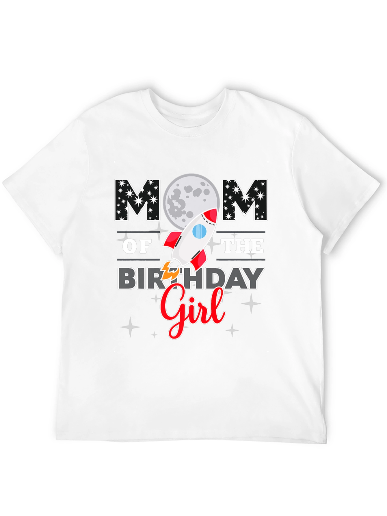 Mom of the Birthday Girl Graphic Tee