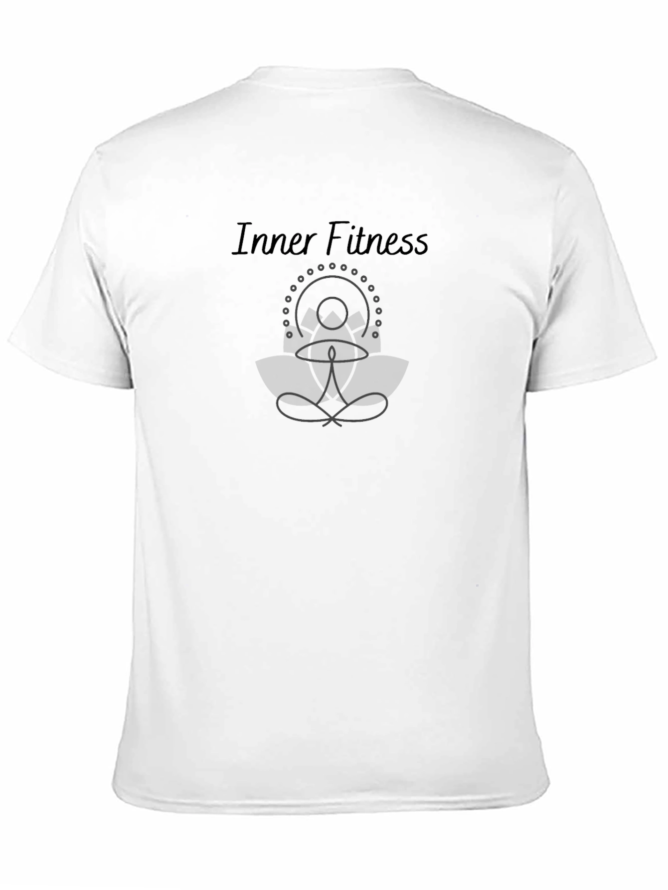 Inner Fitness Graphic Tee - Black