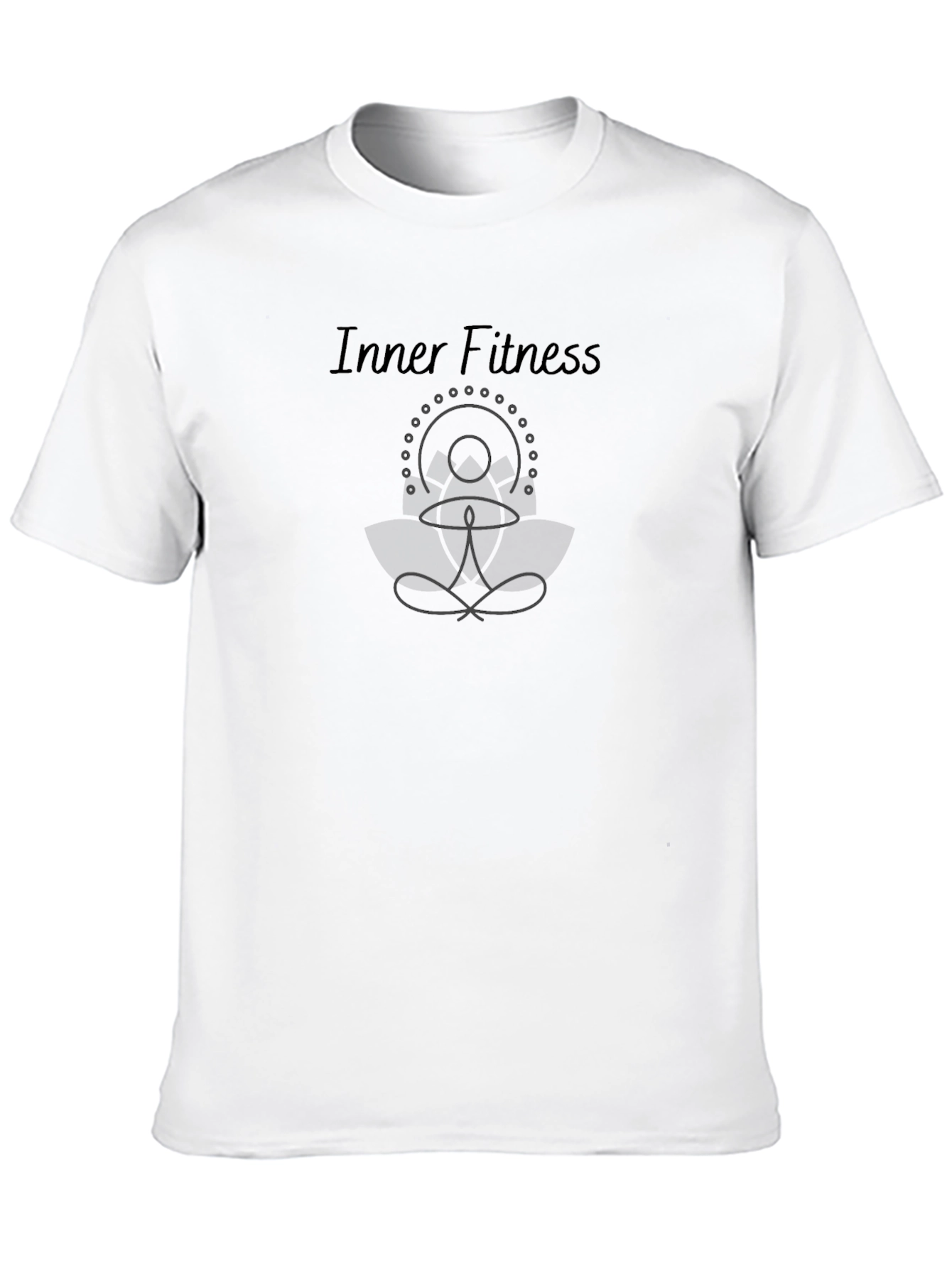 Inner Fitness Graphic Tee - Black