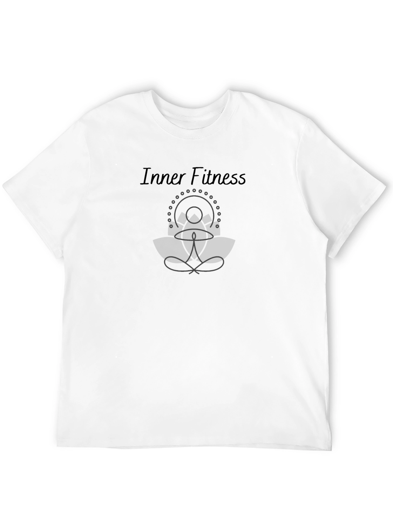 Inner Fitness Graphic Tee - Black