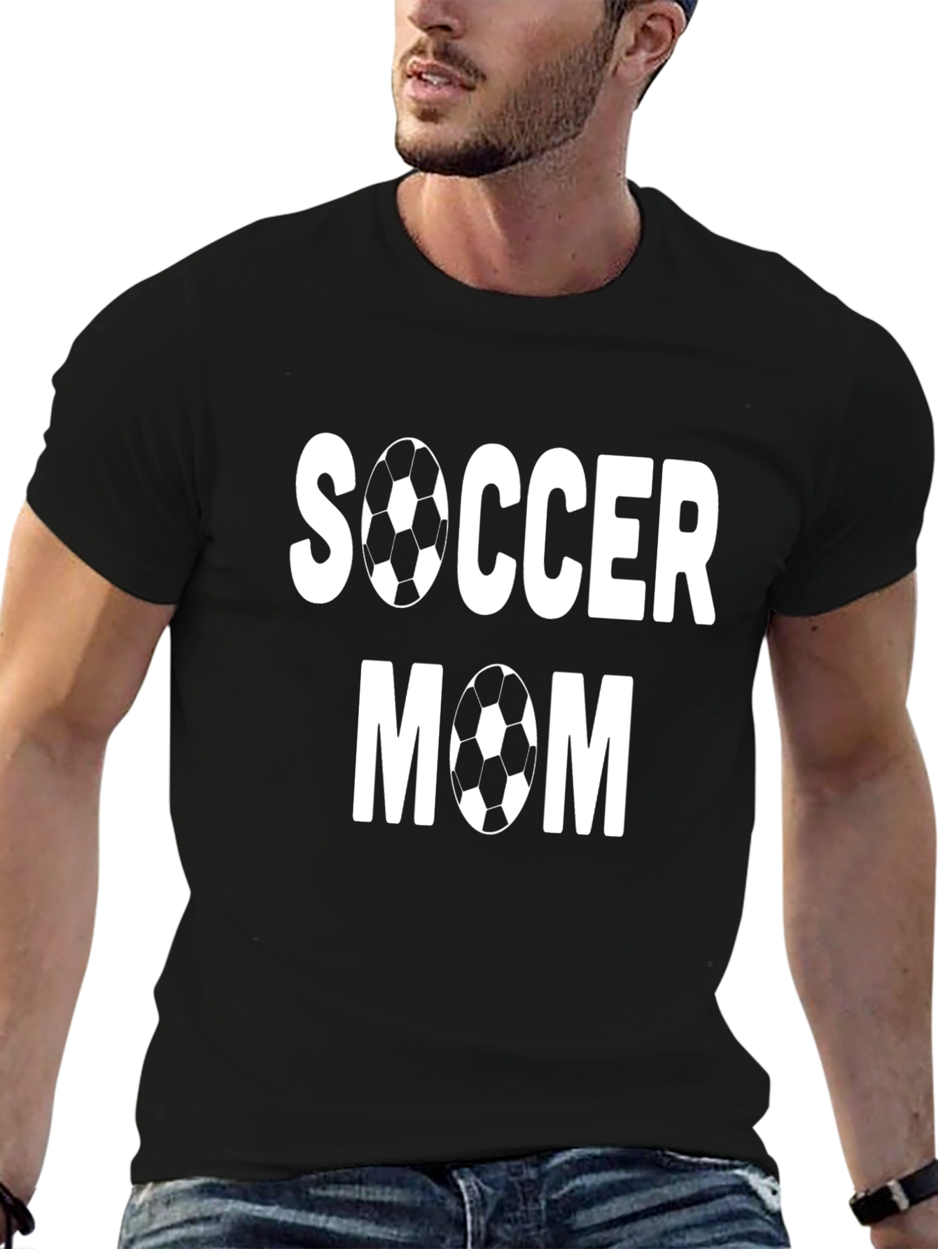 Soccer Mom T-Shirt - Graphic Print Tee