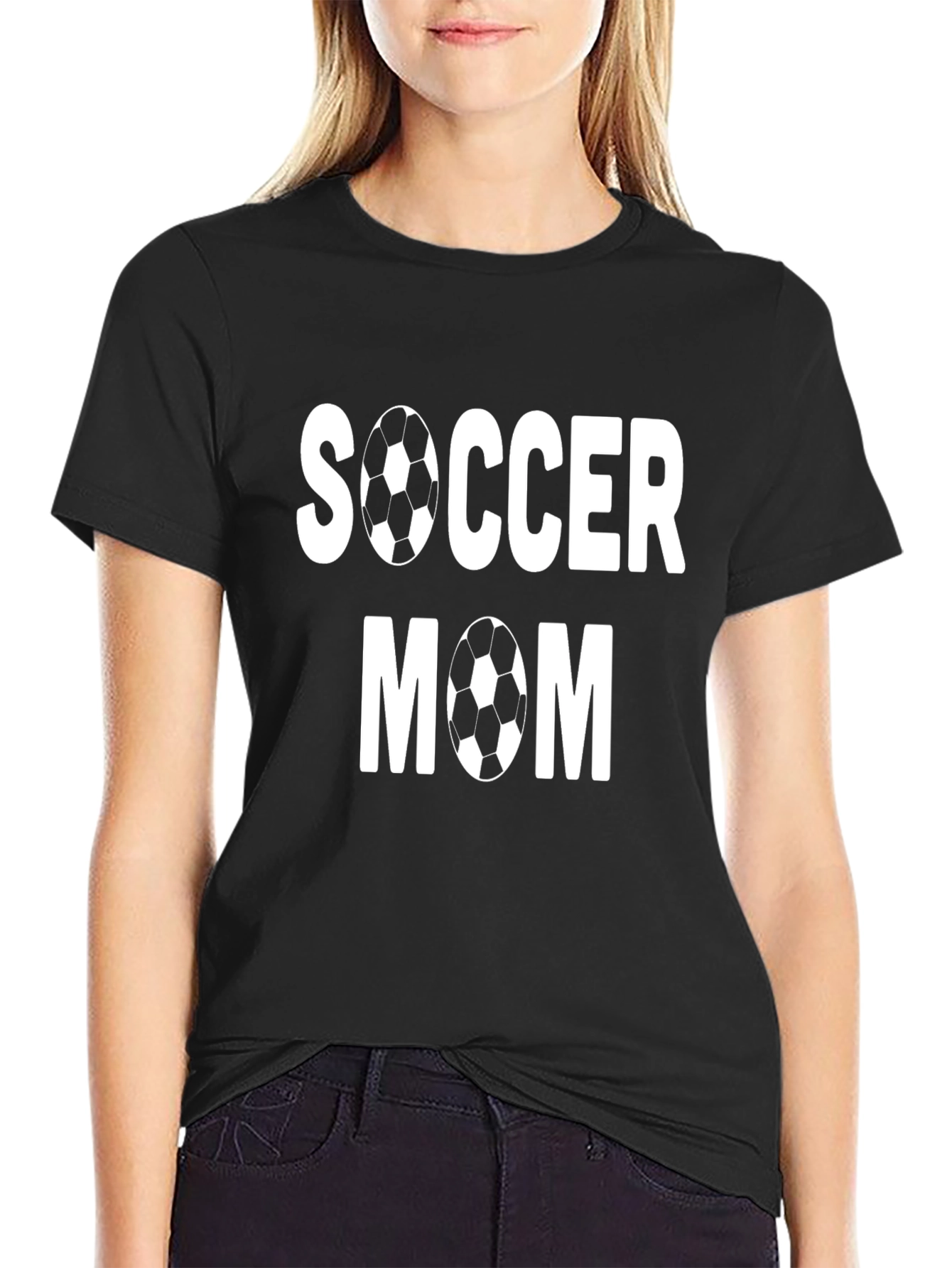 Soccer Mom T-Shirt - Graphic Print Tee