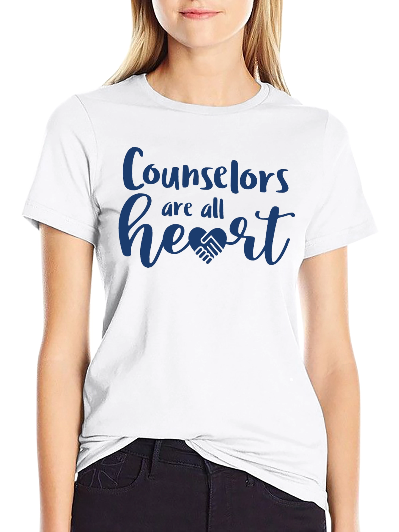 Counselors are all Heart Graphic T-Shirt