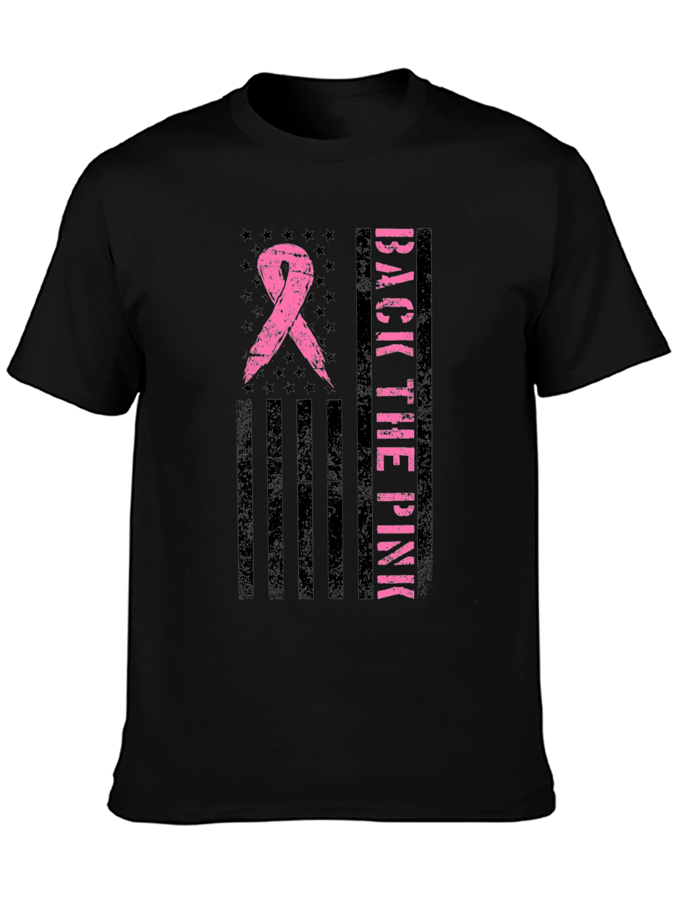 Back the Pink Breast Cancer Awareness T-Shirt