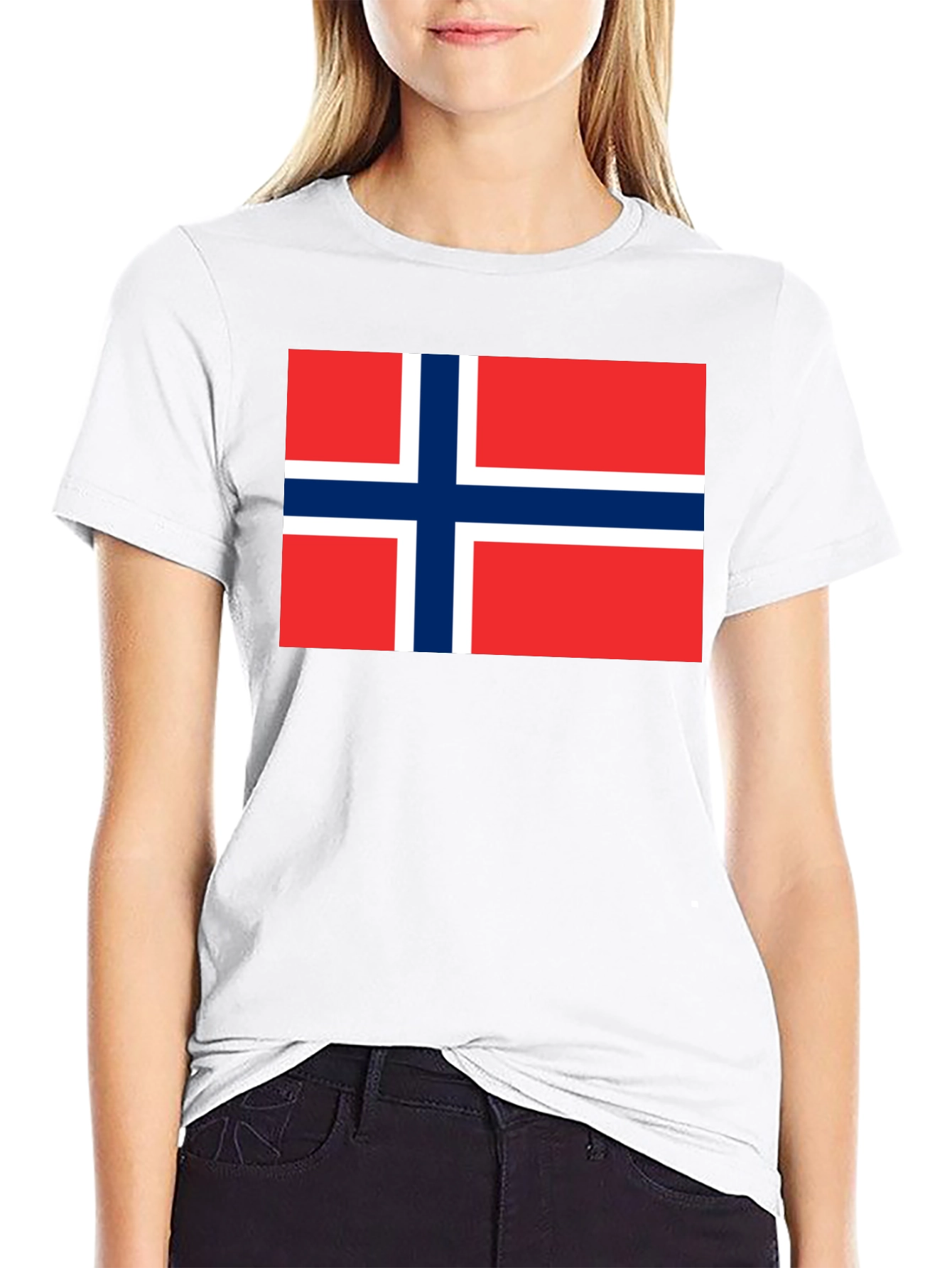 Norway Flag Graphic T-Shirt