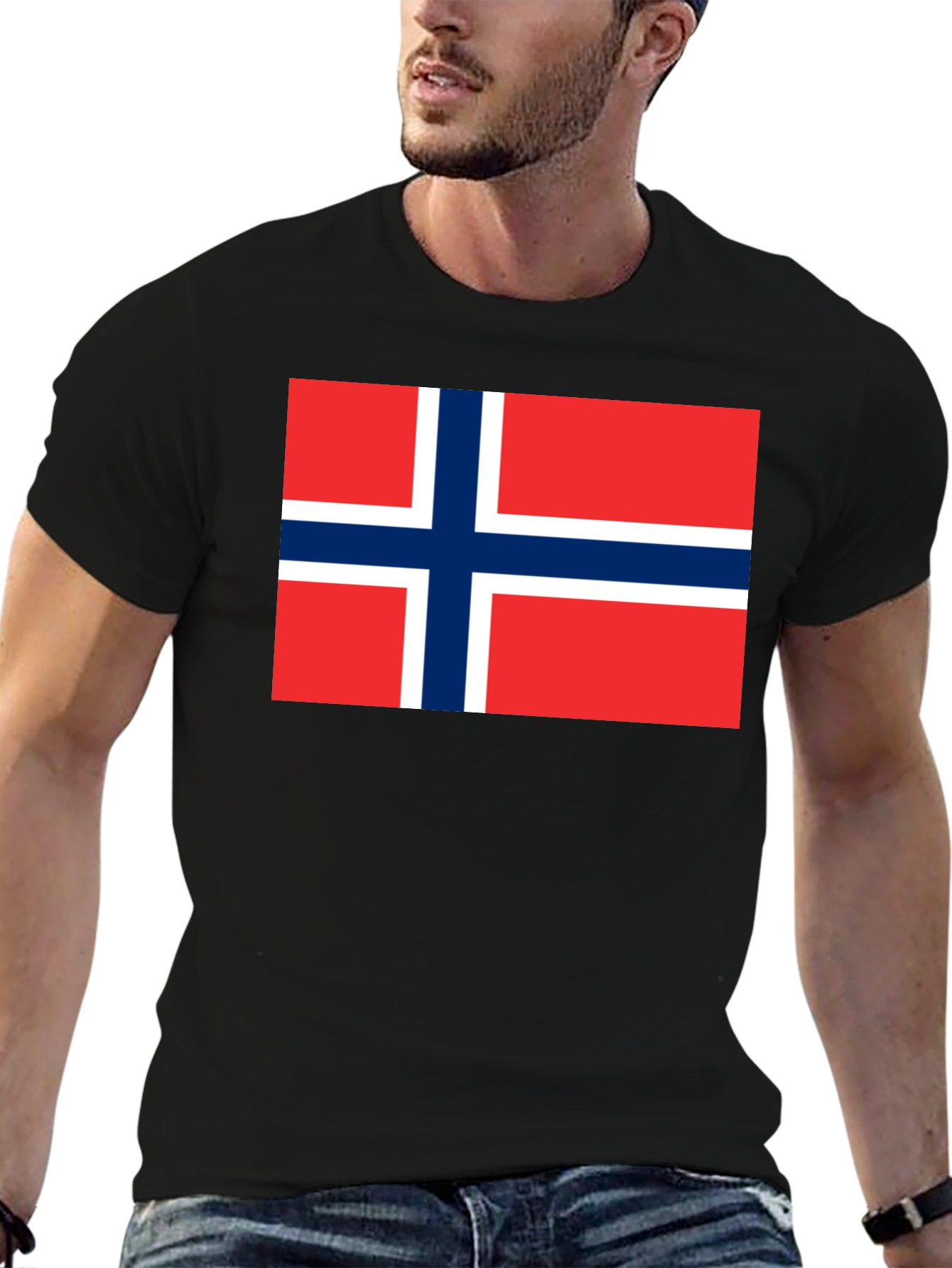Norway Flag Graphic T-Shirt