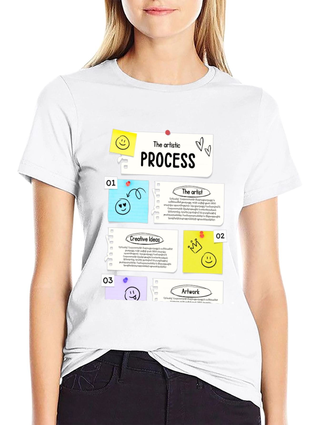 Artistic Process Graphic T-Shirt