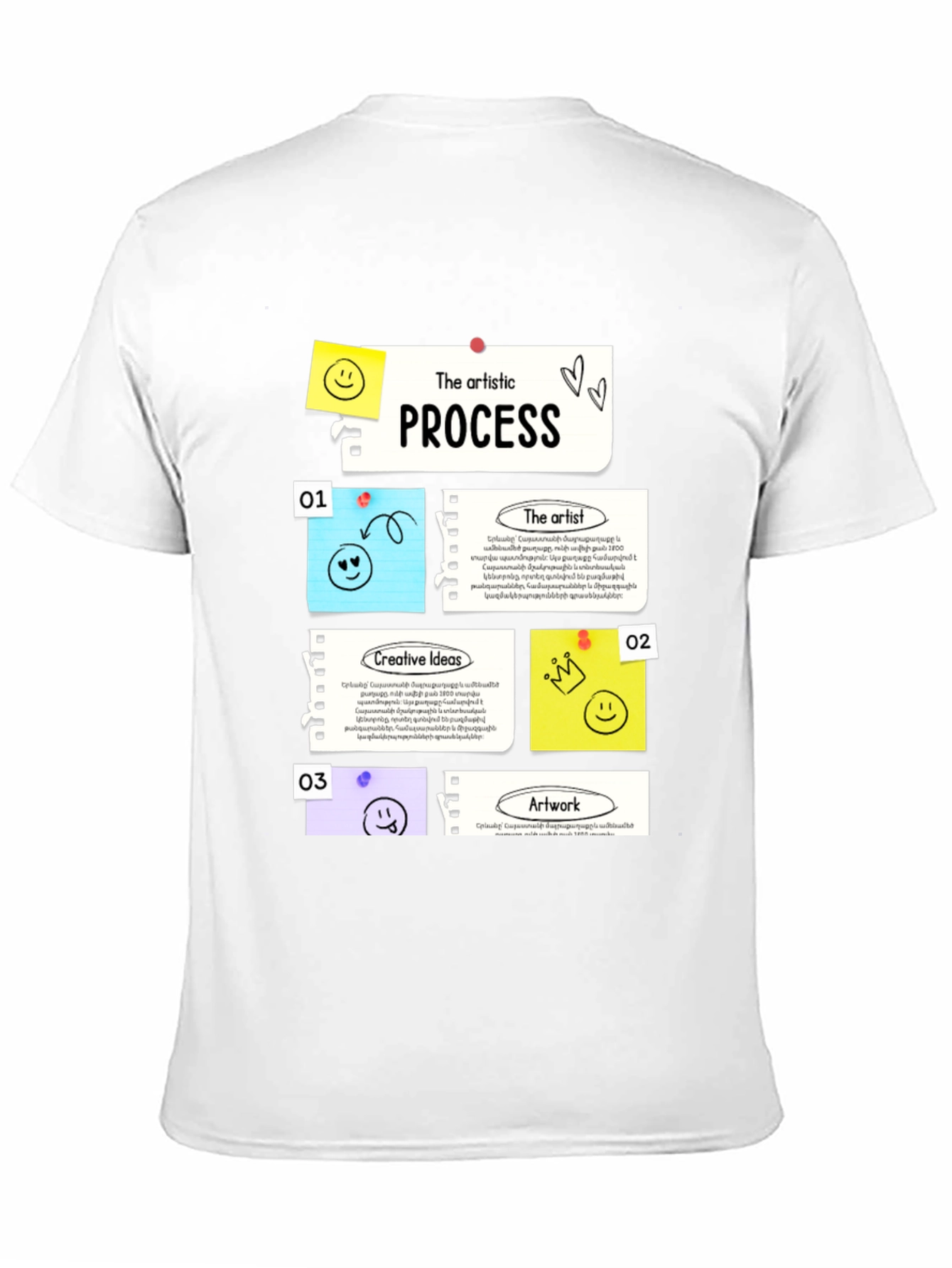 Artistic Process Graphic T-Shirt