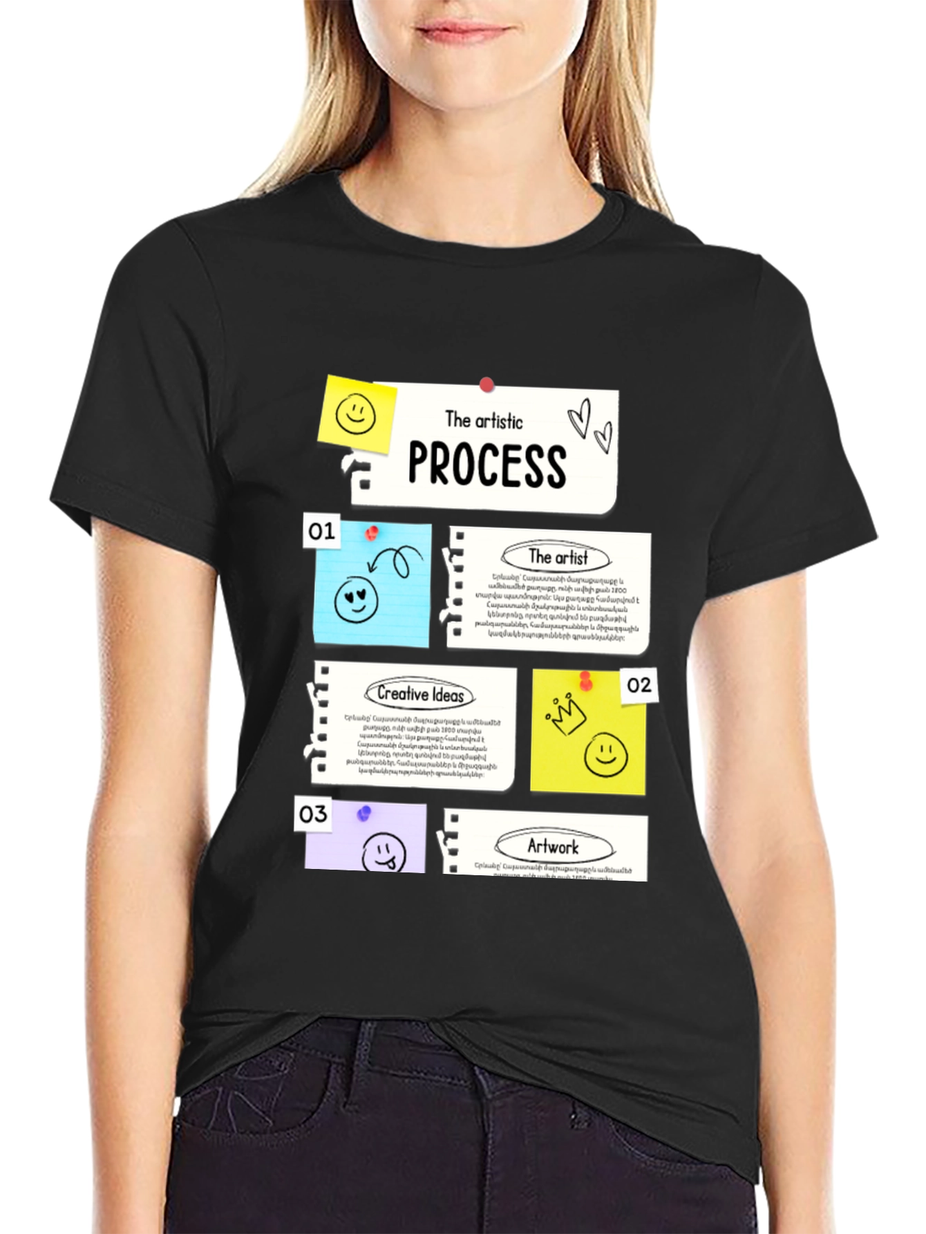Artistic Process Graphic T-Shirt