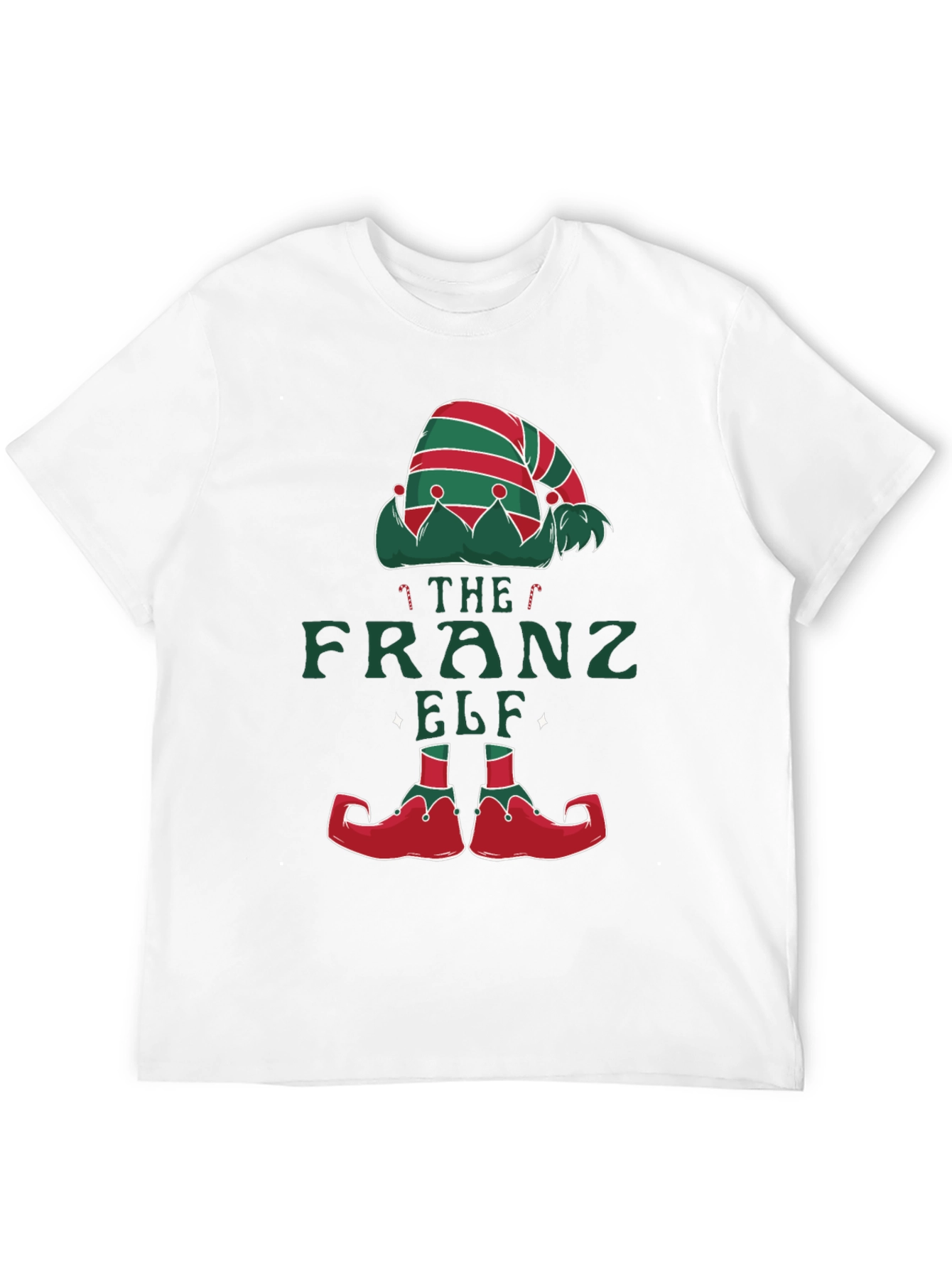 The Franz Elf T-Shirt Holiday Festive Tee