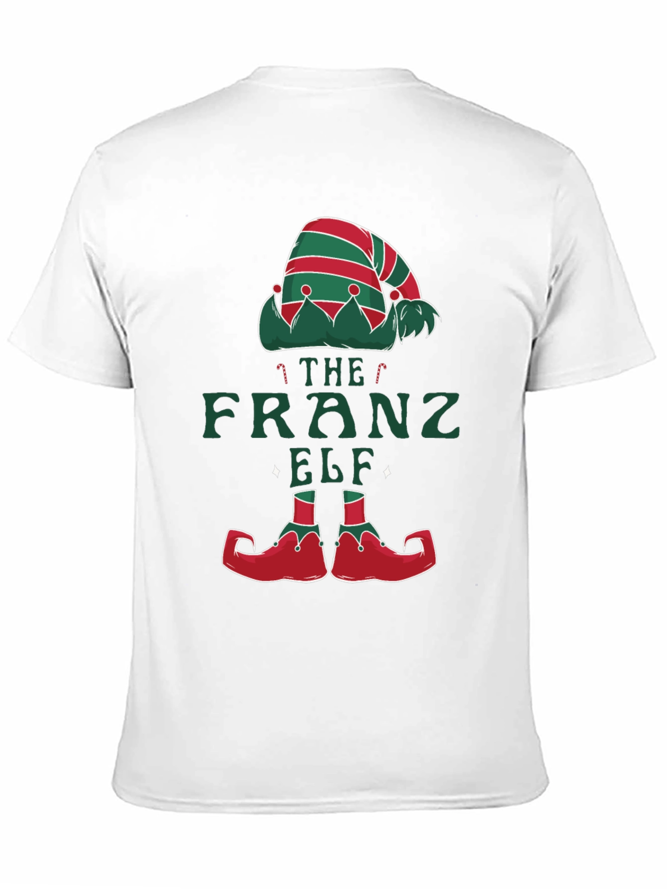 The Franz Elf T-Shirt Holiday Festive Tee