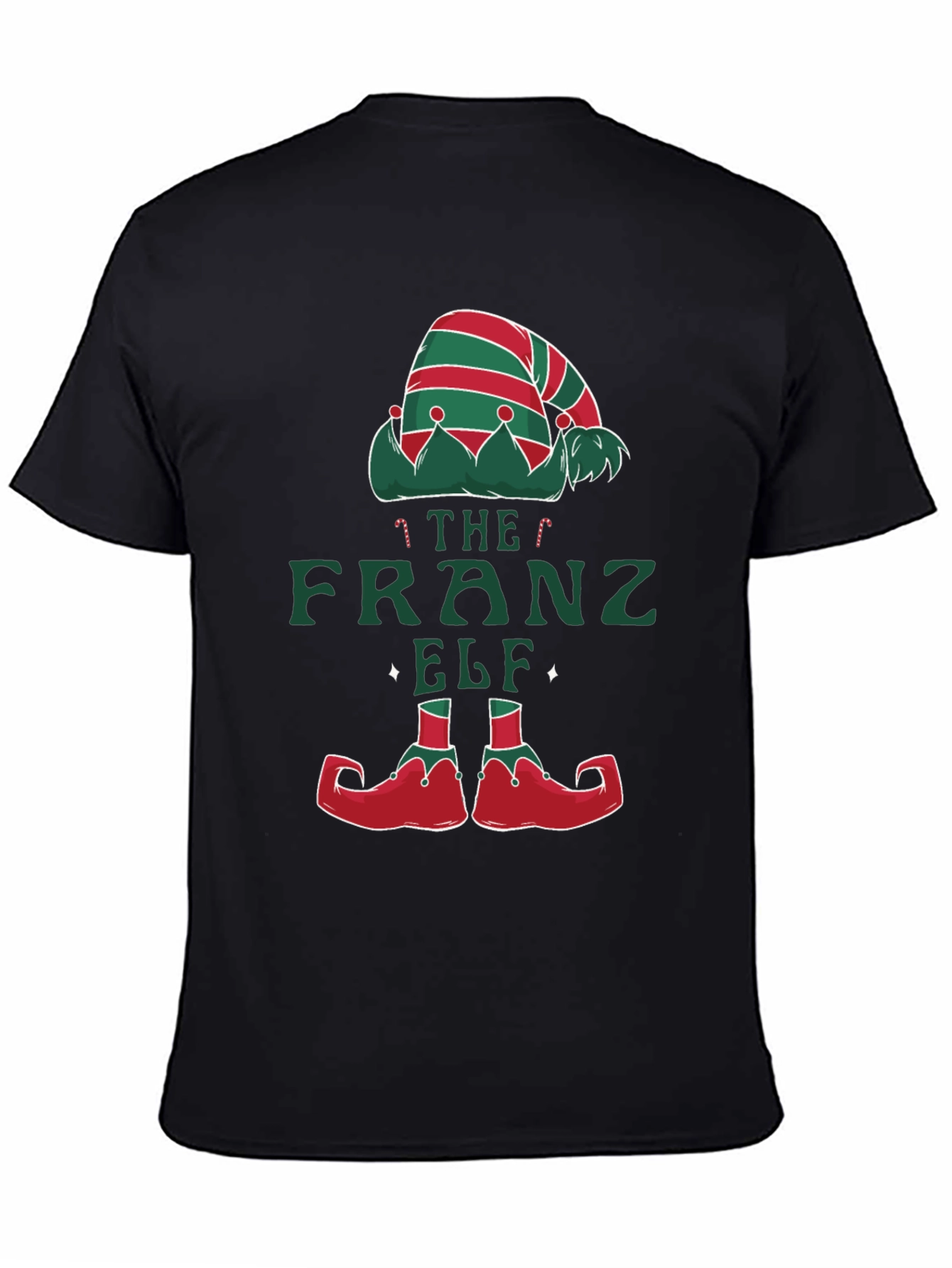 The Franz Elf T-Shirt Holiday Festive Tee