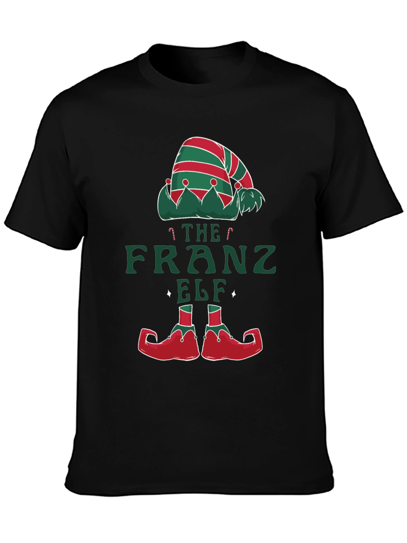 The Franz Elf T-Shirt Holiday Festive Tee