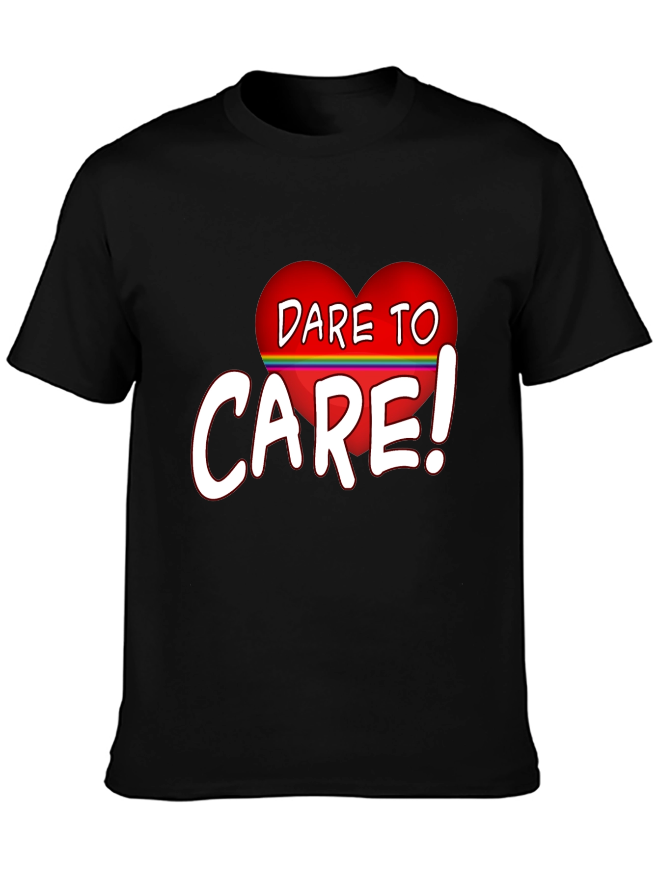 Dare To Care Heart T-Shirt