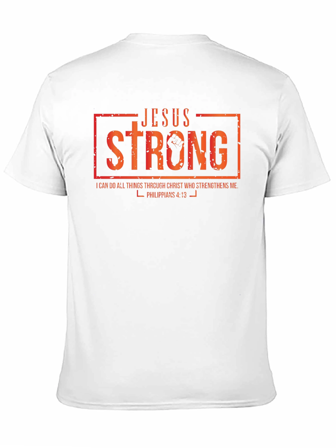 Jesus Strong Graphic T-Shirt - Christian Apparel