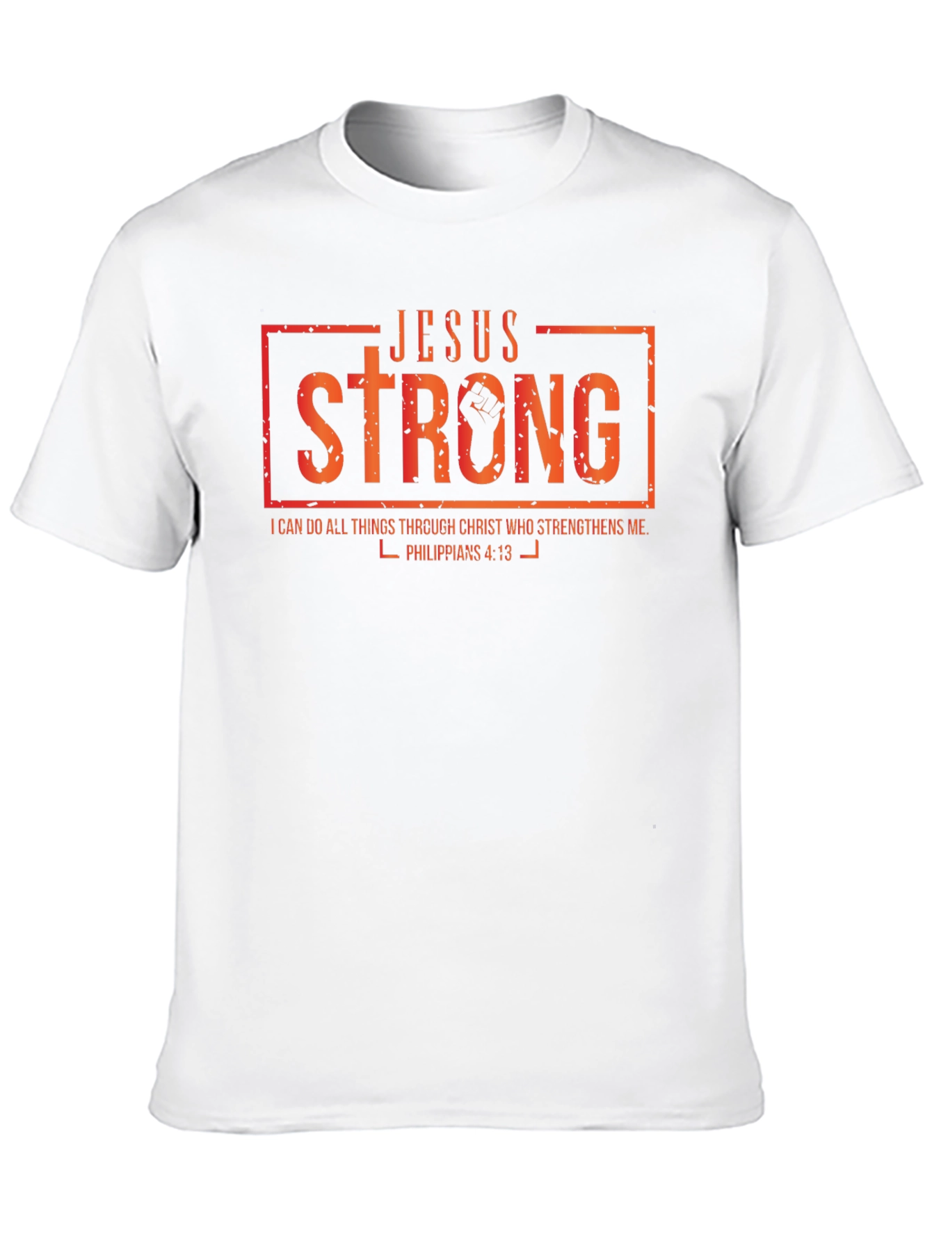Jesus Strong Graphic T-Shirt - Christian Apparel