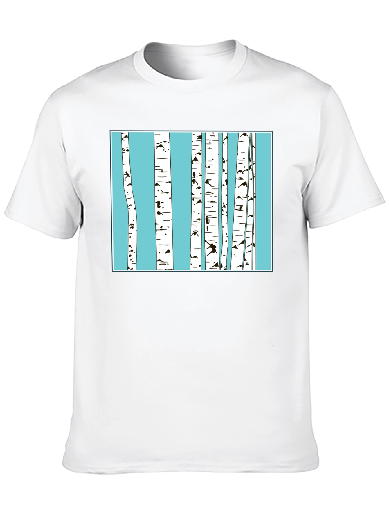 Birch Trees Graphic T-Shirt - Nature Inspired Tee