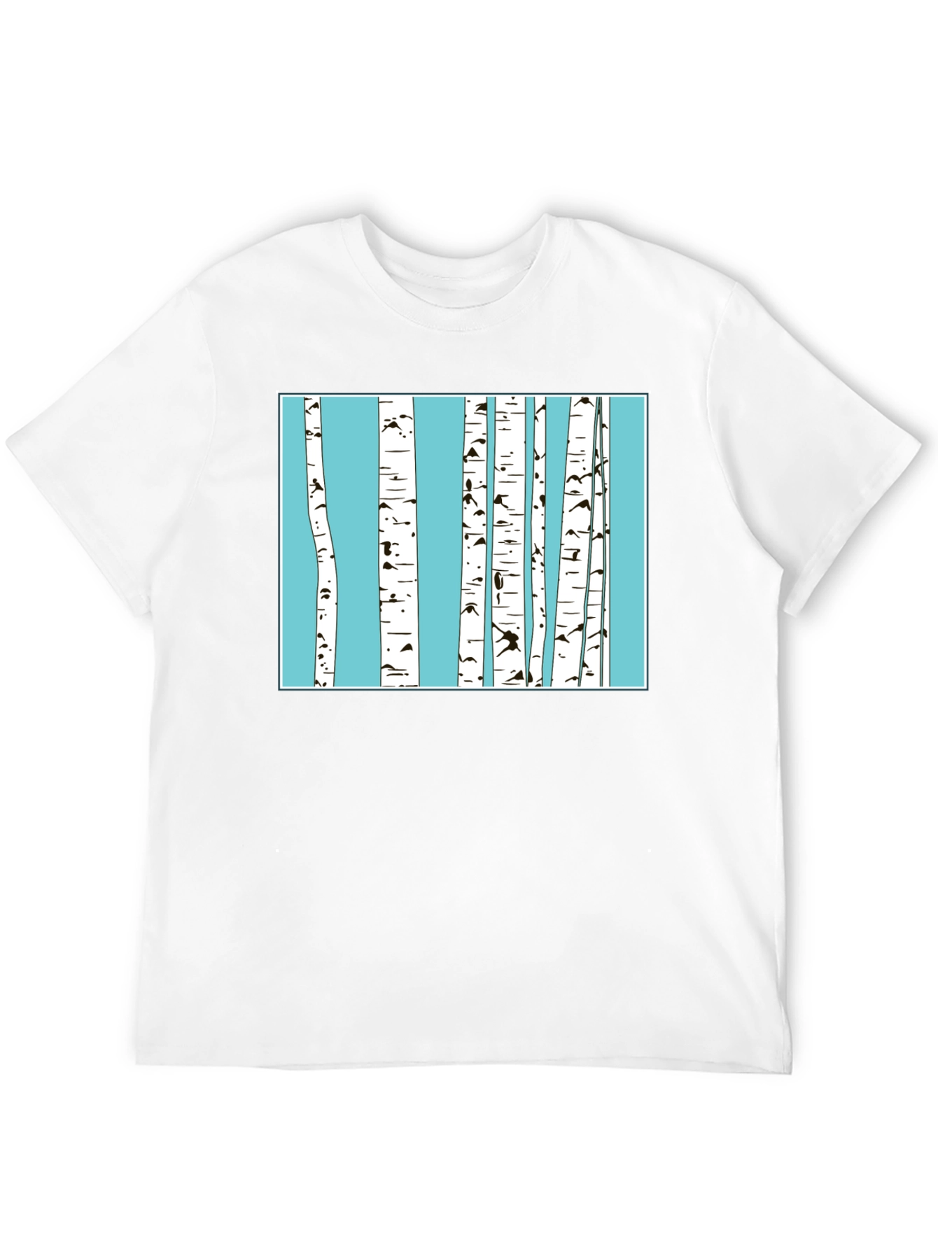 Birch Trees Graphic T-Shirt - Nature Inspired Tee