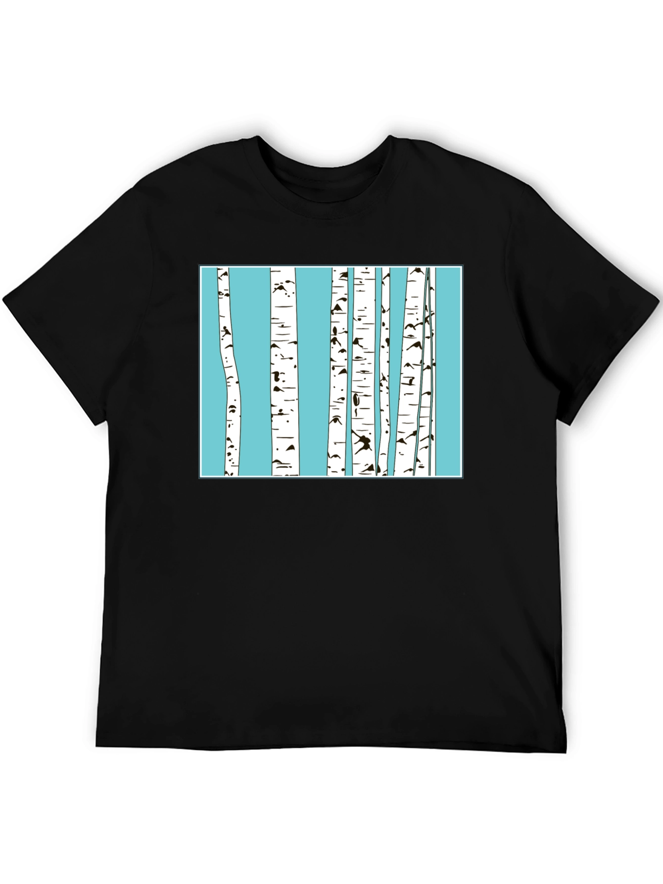 Birch Trees Graphic T-Shirt - Nature Inspired Tee