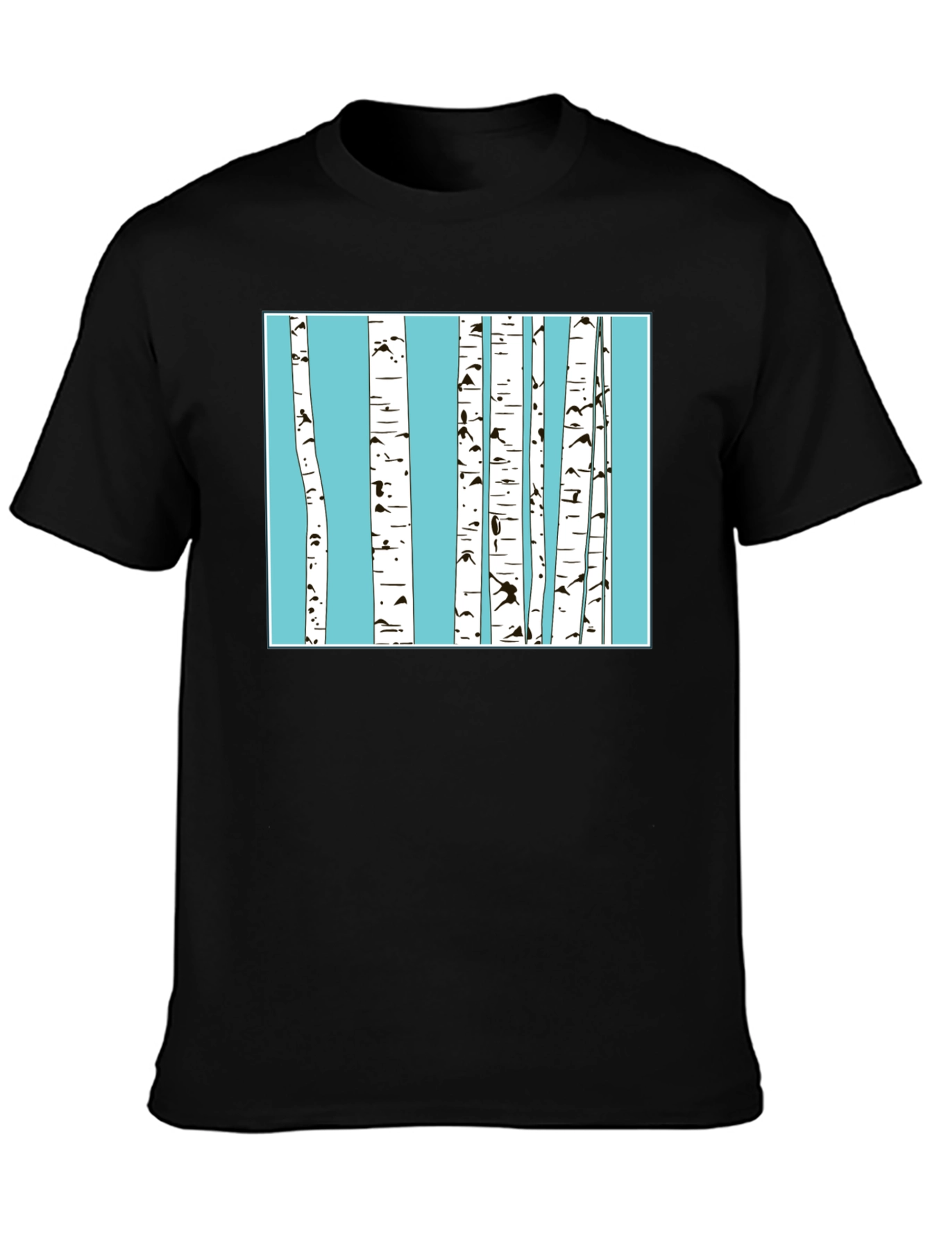 Birch Trees Graphic T-Shirt - Nature Inspired Tee