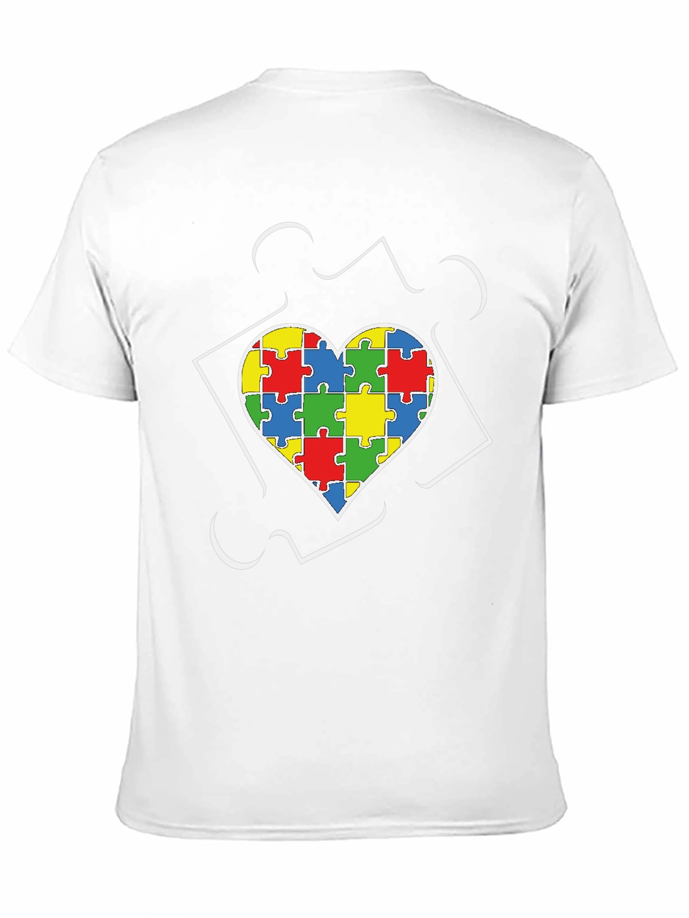 Autism Awareness Puzzle Heart T-Shirt