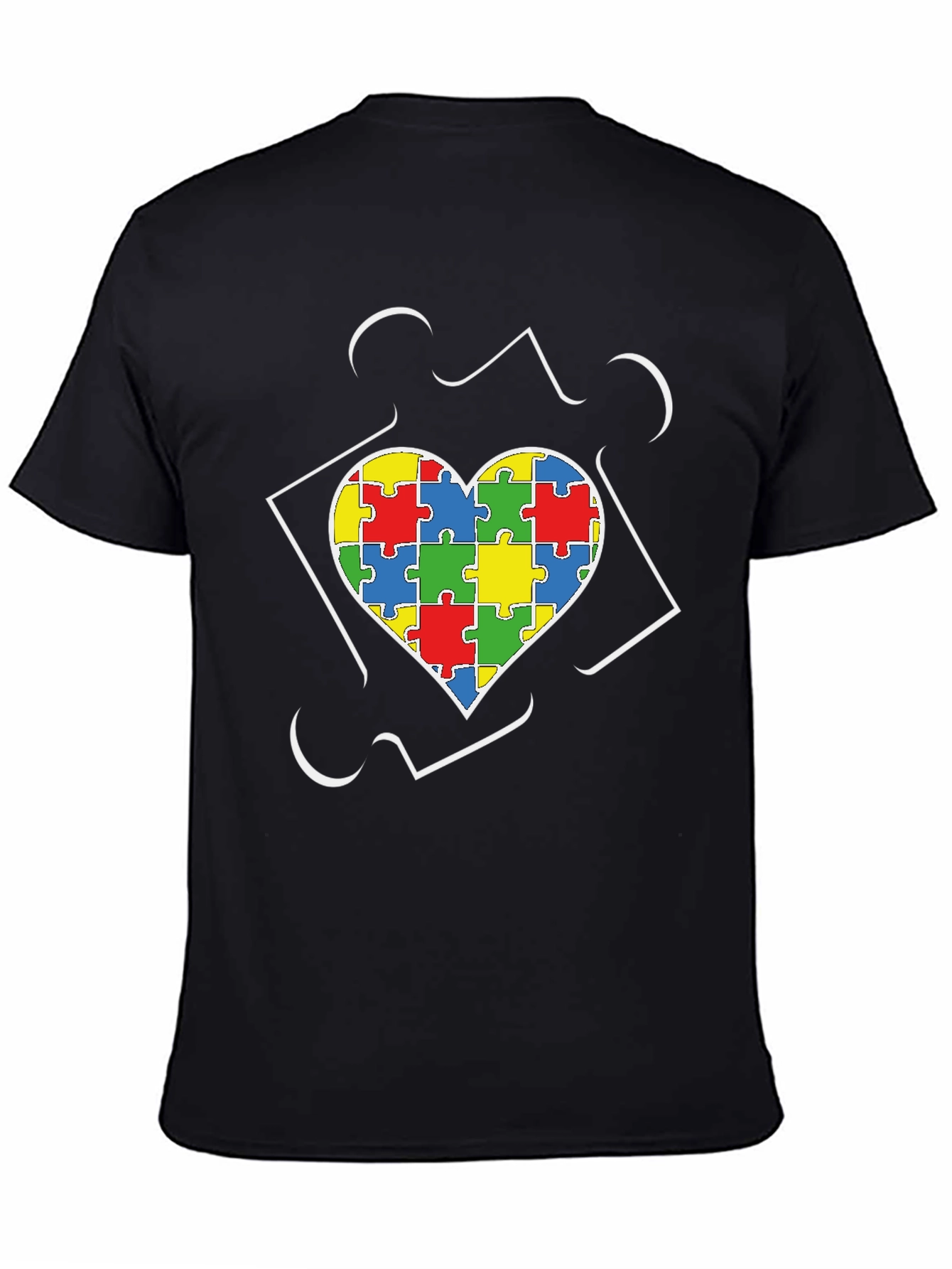 Autism Awareness Puzzle Heart T-Shirt