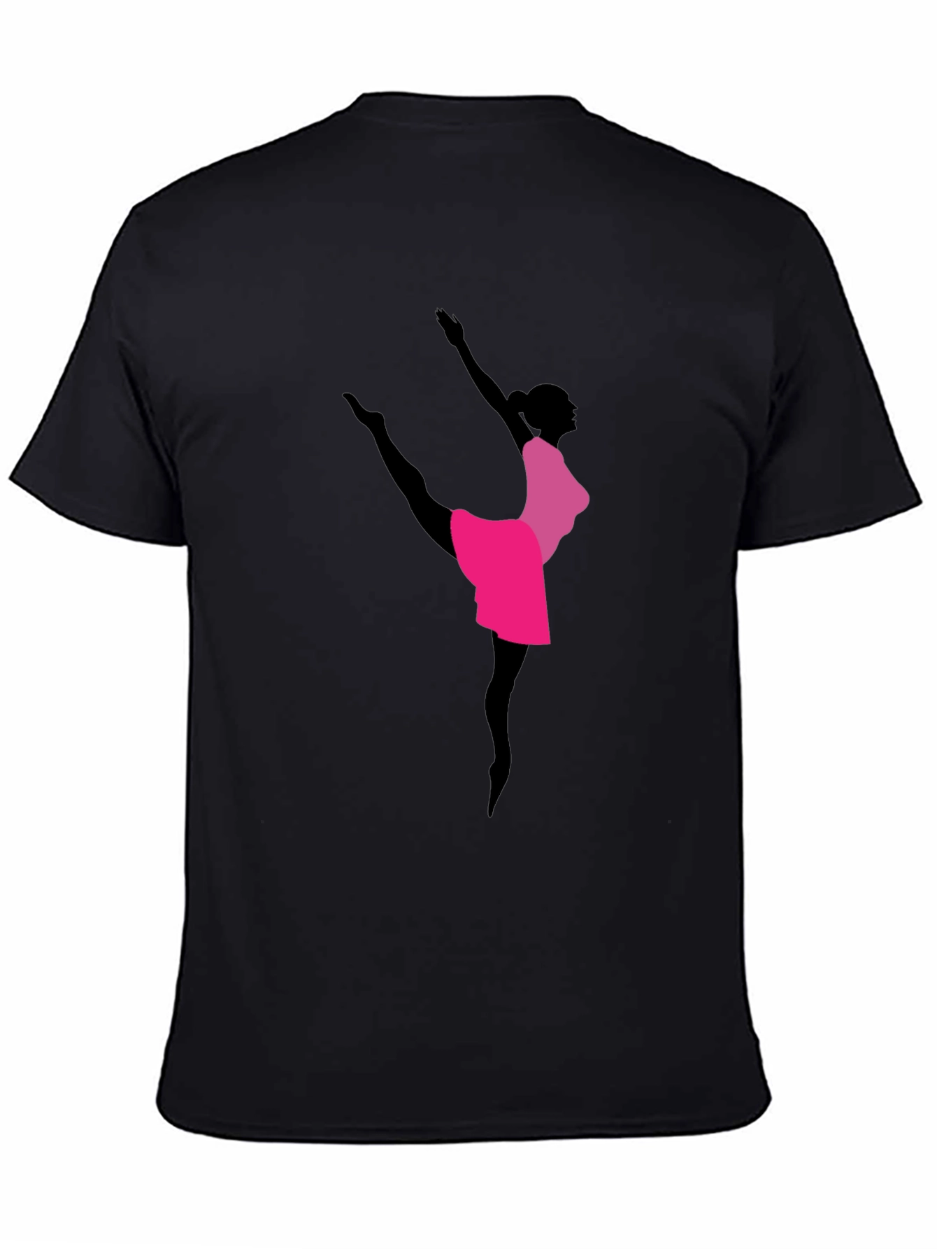 Ballet Dancer Graphic Tee - Black Unisex T-Shirt