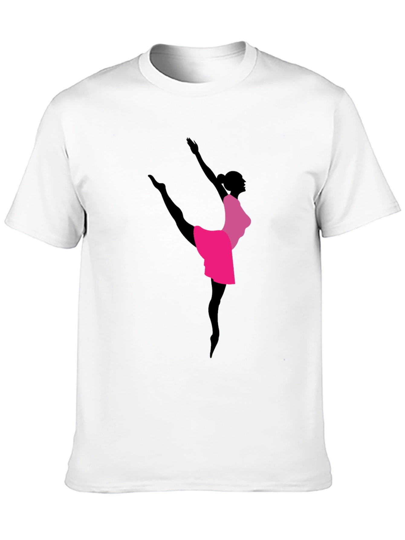 Ballet Dancer Graphic Tee - Black Unisex T-Shirt